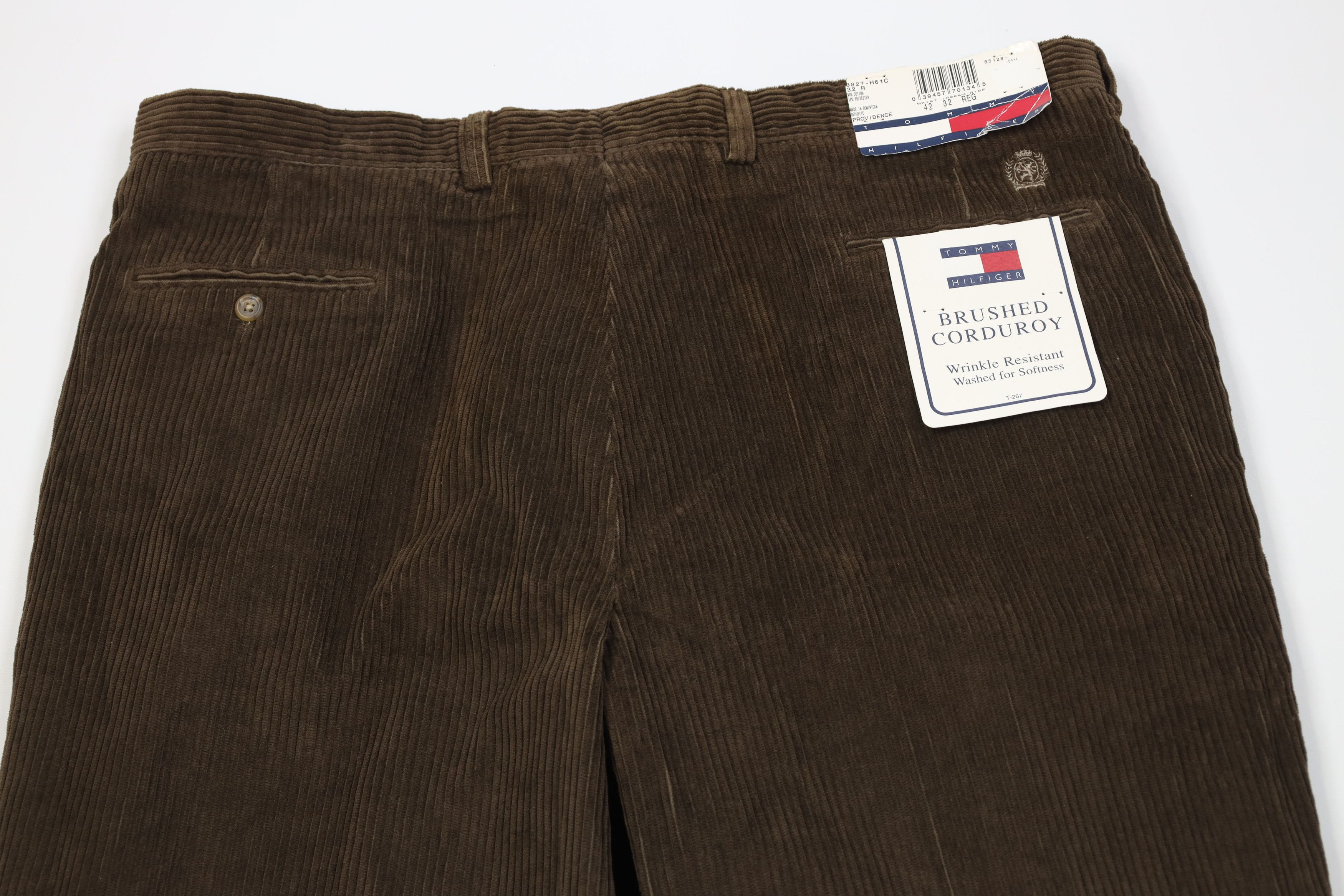 Tommy Hilfiger Deadstock Vintage 90s Tommy Hilfiger Corduroy Wide Leg Pants Size US 42 / EU 58 - 9 Thumbnail
