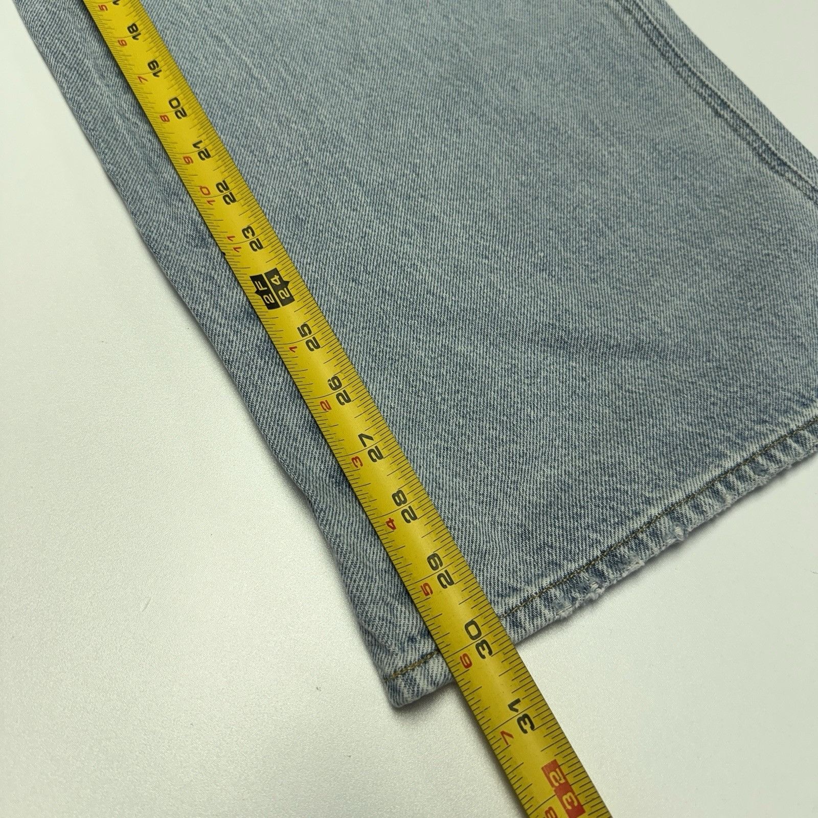 Pacsun PacSun Ripped Baggy Wide Leg Jeans Shiloh Light Blue Wash Si Size US 28 / EU 44 - 9 Thumbnail