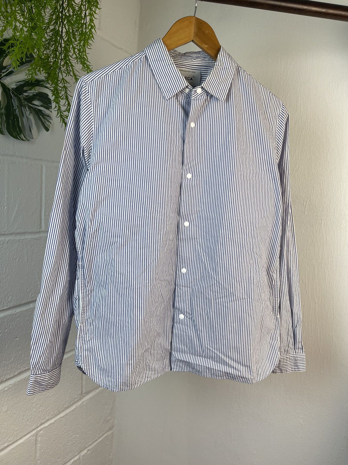 YAECA Yaeca exclusive fabric Stripe Shirt Size US M / EU 48-50 / 2 - 4 Thumbnail