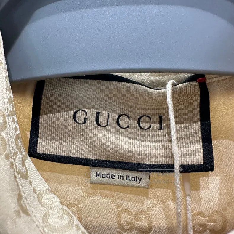 Gucci Gucci Full-print double G silk long-sleeved shirt Size XS / US 0-2 / IT 36-38 - 3 Thumbnail