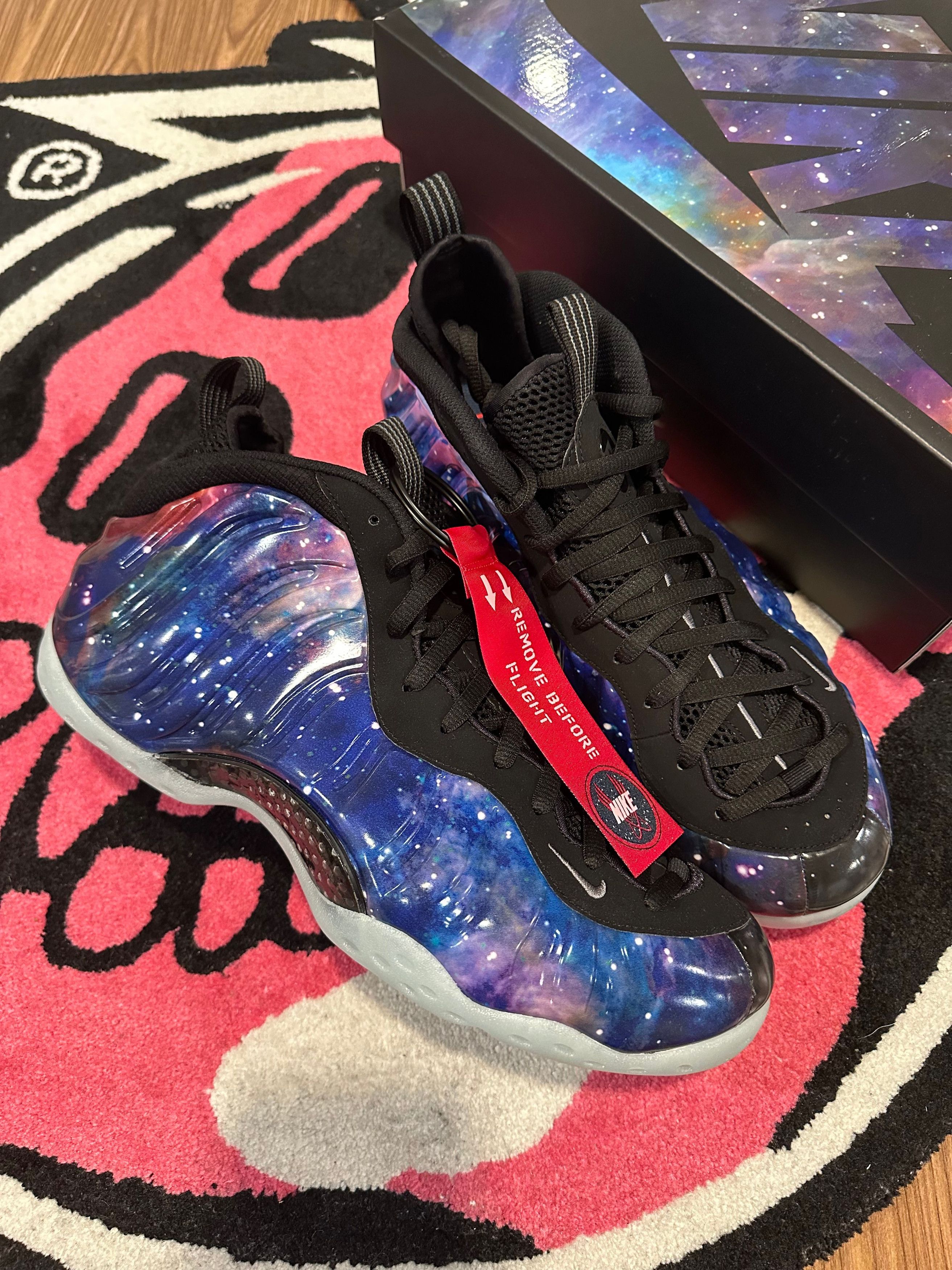 Jordan Brand Nike Air Foamposite One Galaxy (2025) Size US 13 / EU 46 - 2 Thumbnail