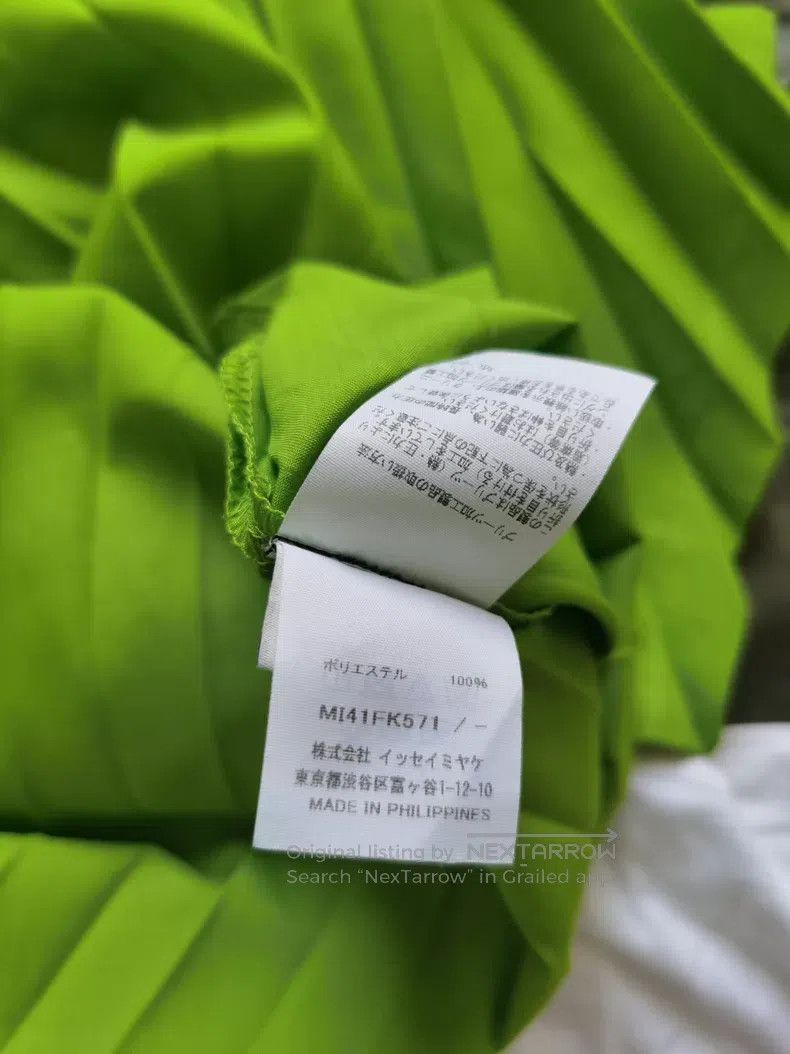 Issey Miyake Issey Miyake size:one size Green Main Line Top Size XXS / US 00 / IT 34 - 9 Thumbnail