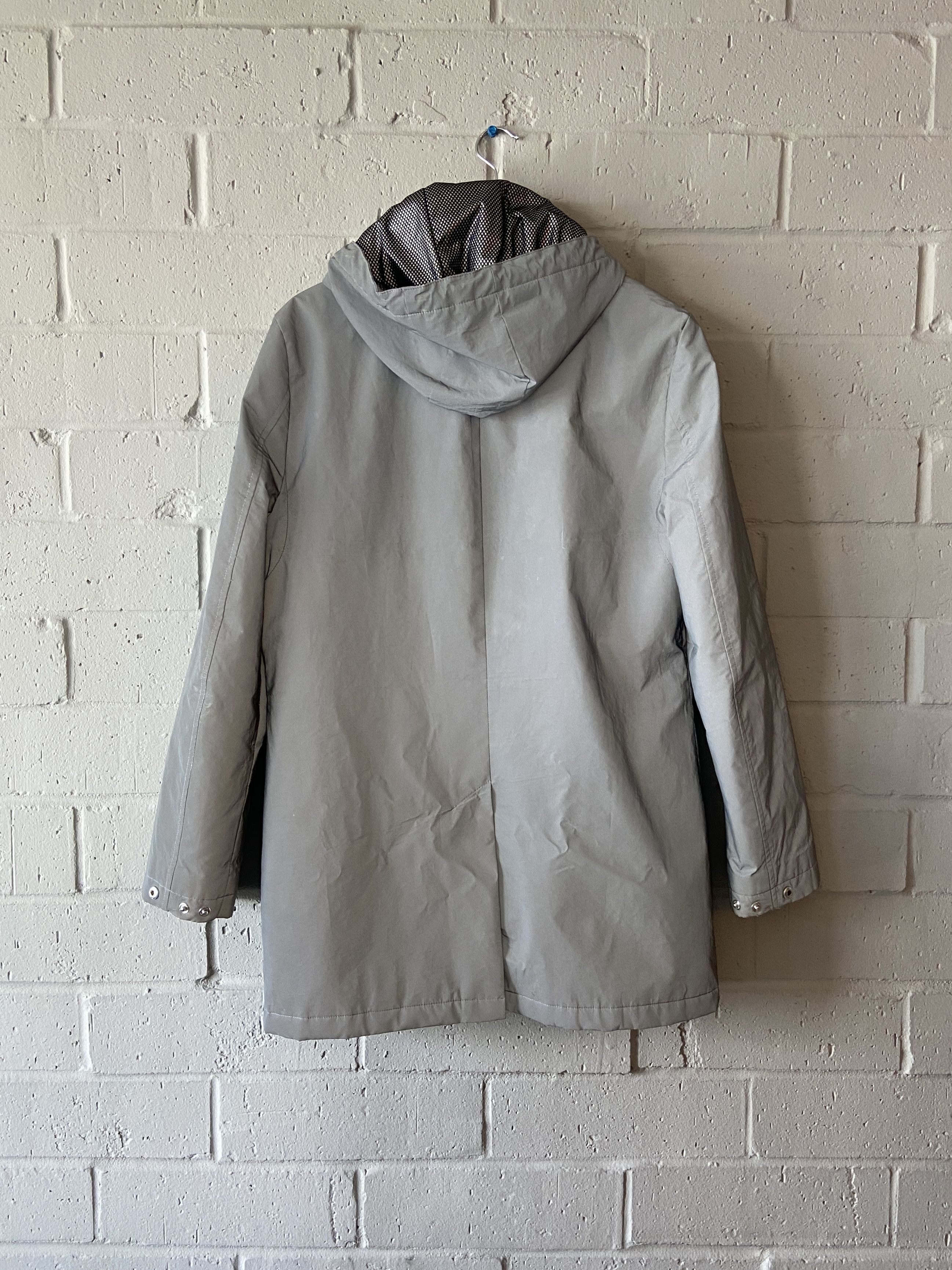 Calvin Klein Calvin Klein Retroreflective Silver Rain Coat Size US S / EU 44-46 / 1 - 4 Thumbnail