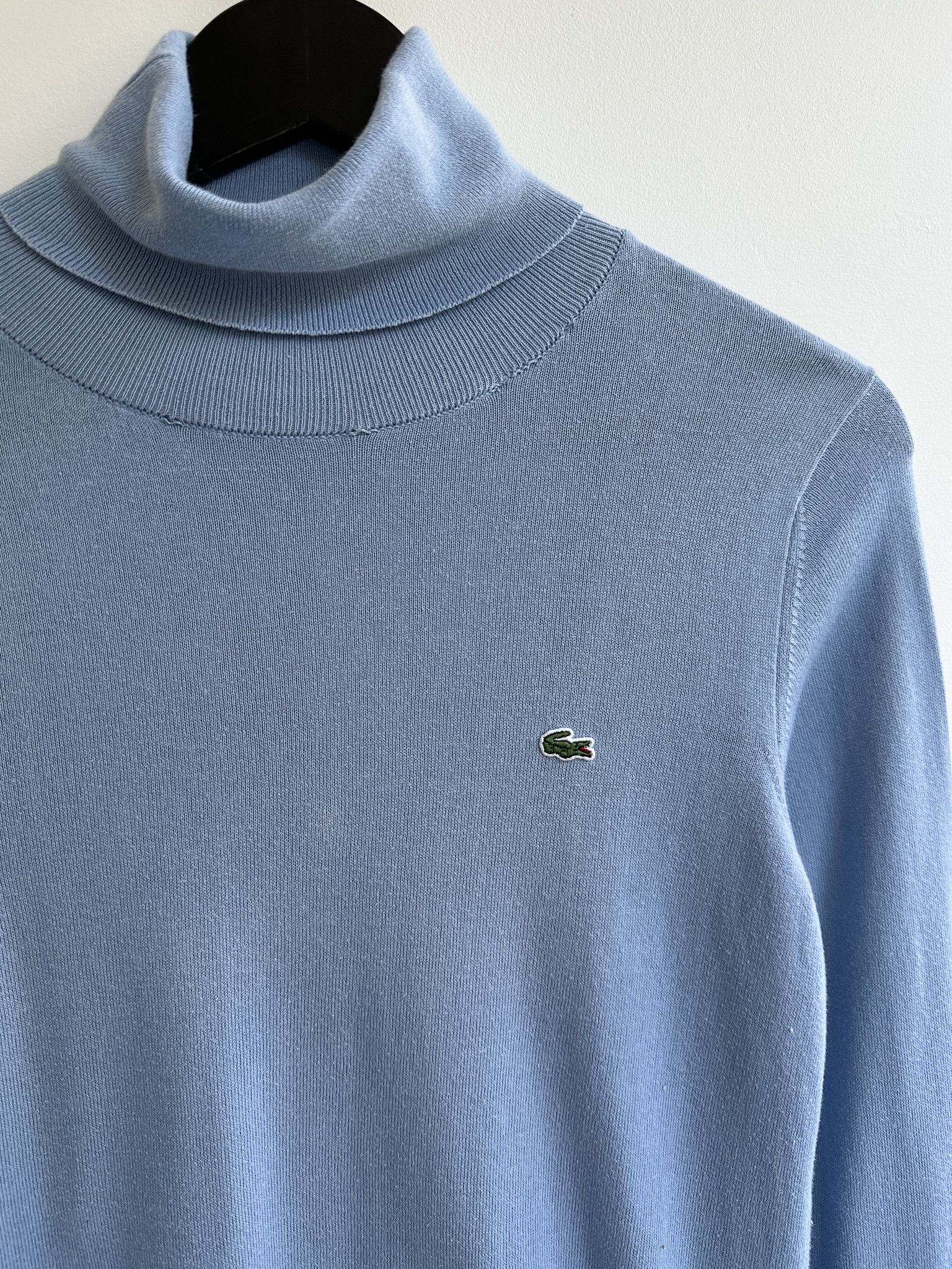 Lacoste Vintage Lacoste Turtleneck Jumper Sweater Size US S / EU 44-46 / 1 - 3 Thumbnail