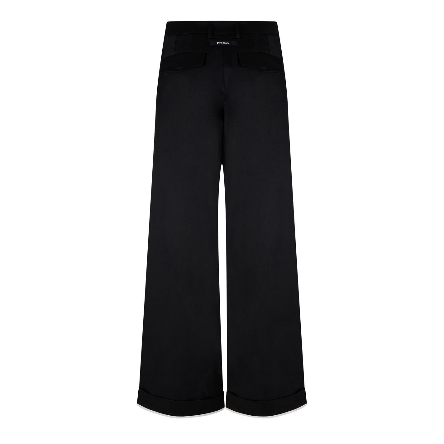 Palm Angels o1g2r1mq0325 Cuffed Trouser in Black Size 25" / US 0 / IT 36 - 2 Thumbnail