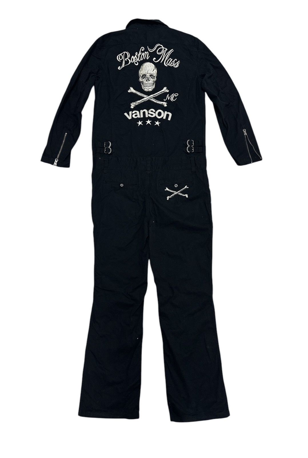 Vanson Leathers Vanson Leathers X Mastermind Boston Mass Coverall Embroidery Size US 36 / EU 52 - 2 Thumbnail