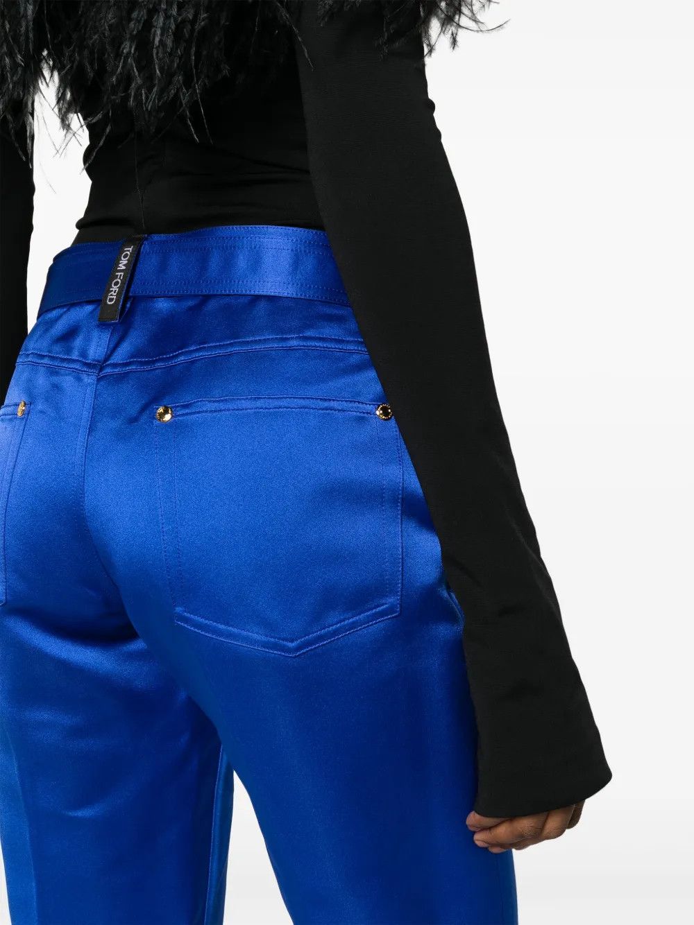 Tom Ford o1y0126 Casual Pant in Bright Blue Size 25" / US 0 / IT 36 - 4 Thumbnail
