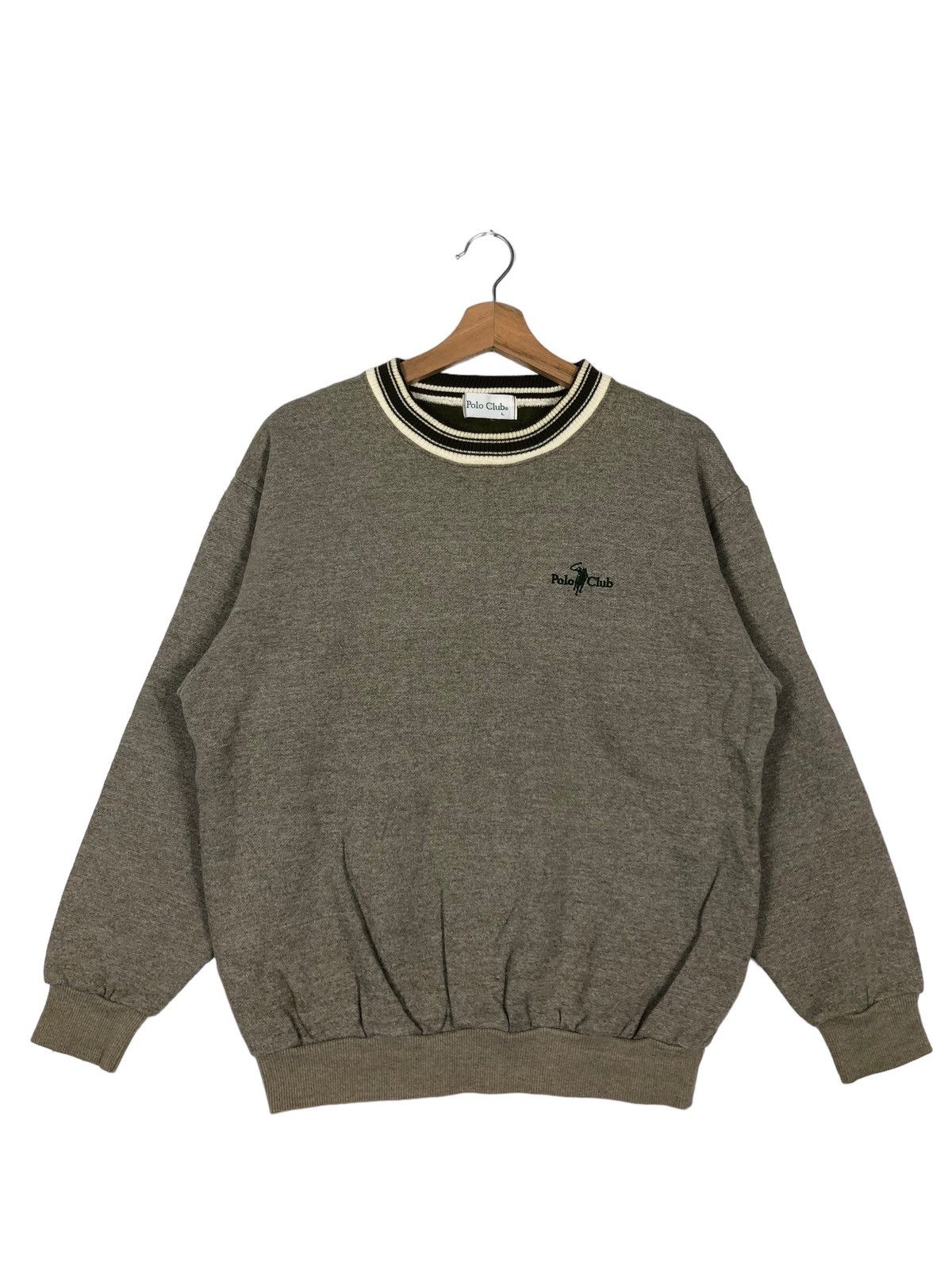 Japanese Brand 🔥90’s Vintage Polo Club Sweatshirt Big Logo Size US L / EU 52-54 / 3 - 1 Thumbnail