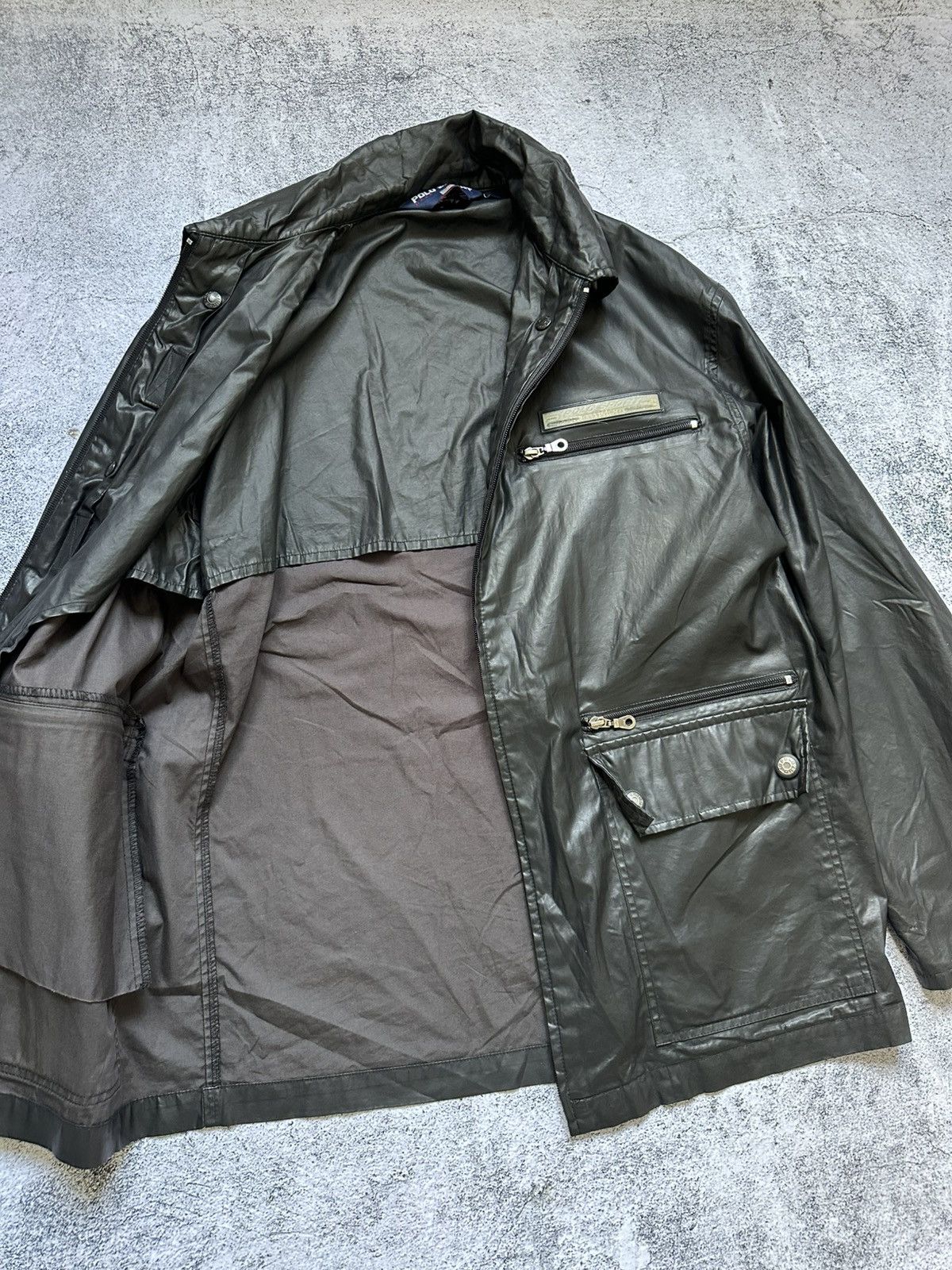 Ralph Lauren Rare Vintage Polo Ralph Lauren Sport Full Nylon Jacket Size US M / EU 48-50 / 2 - 15 Thumbnail