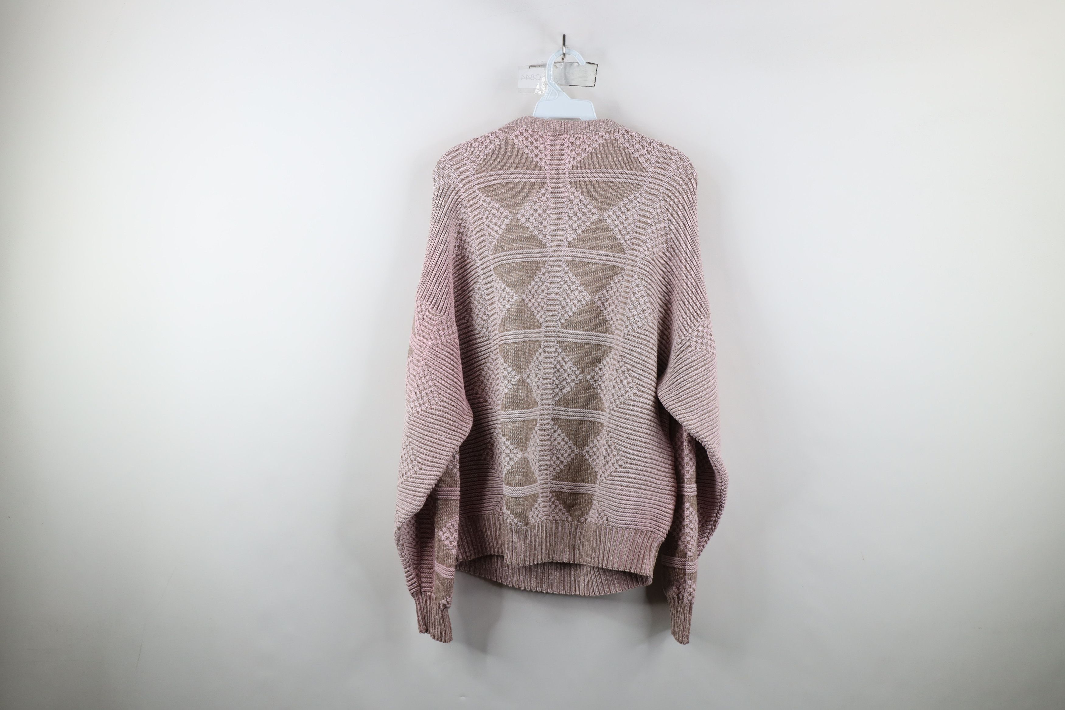 Vintage Vintage 90s Streetwear Chunky Ribbed Knit Sweater USA Size XL / US 12-14 / IT 48-50 - 9 Thumbnail