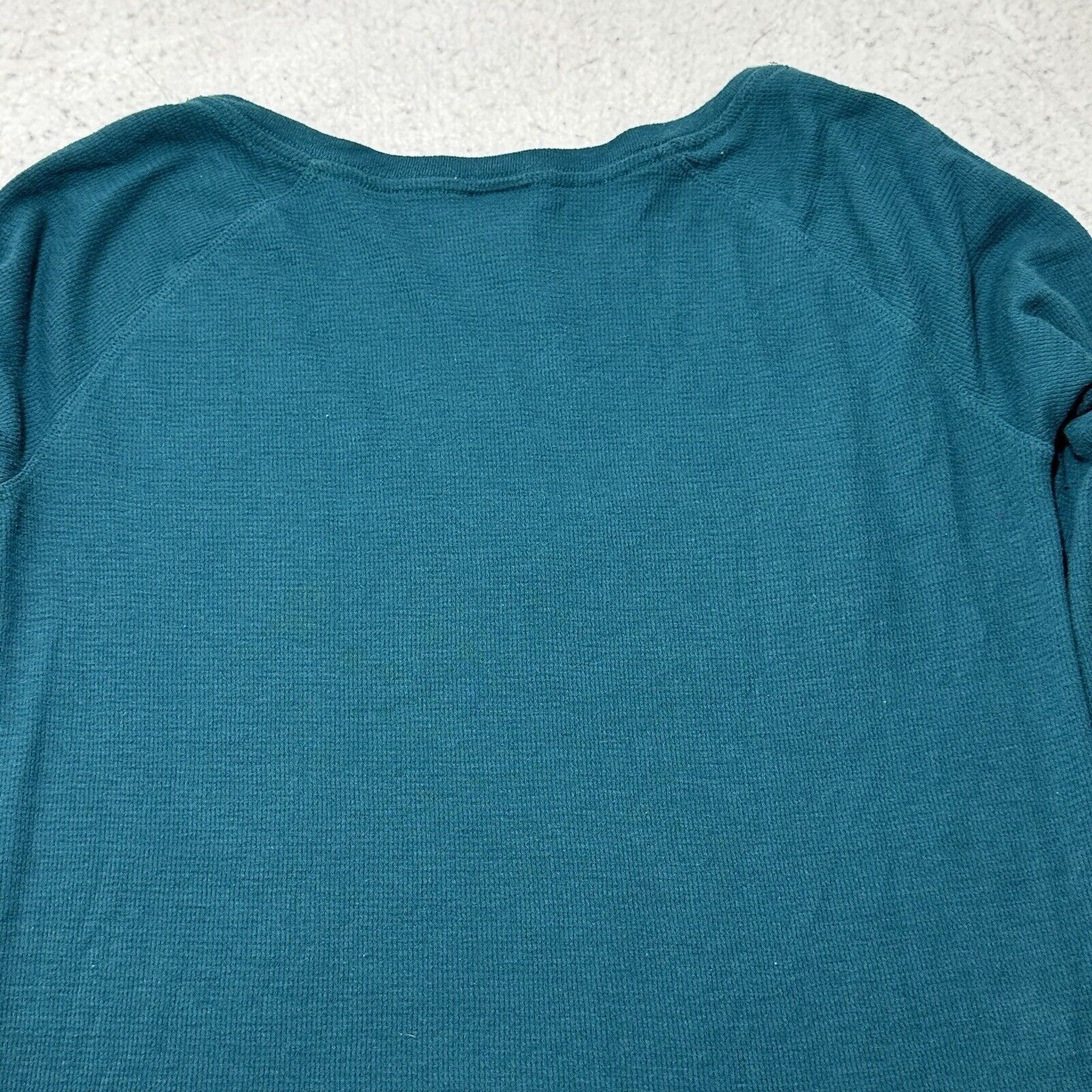Victoria's Secret Victorias Secret Large V-Neck Teal Blue Sleepwear Shirt Size L / US 10 / IT 46 - 11 Thumbnail