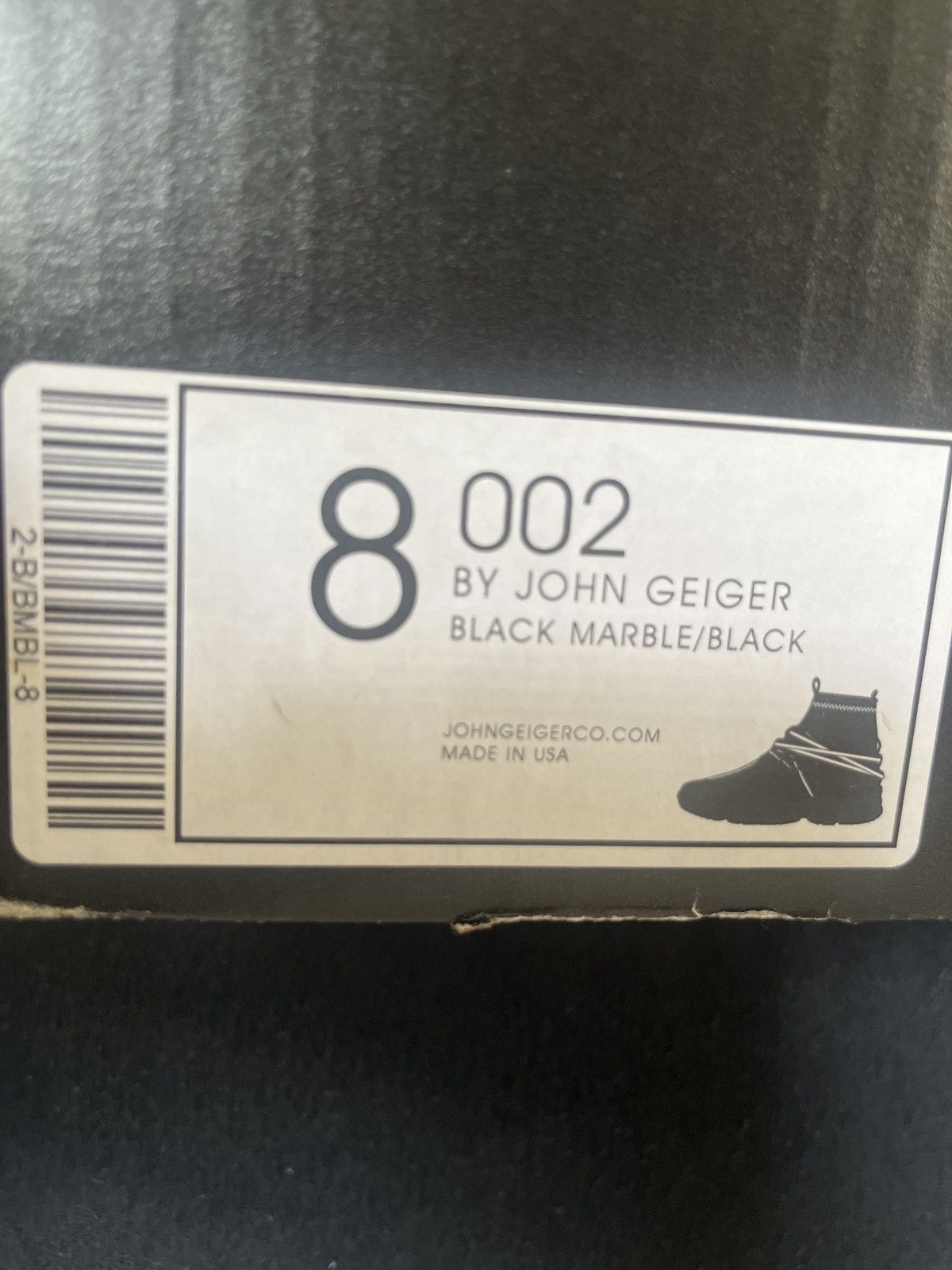 John Geiger John Geiger Black Marble/Black size 8 Size US 8 / EU 41 - 6 Thumbnail