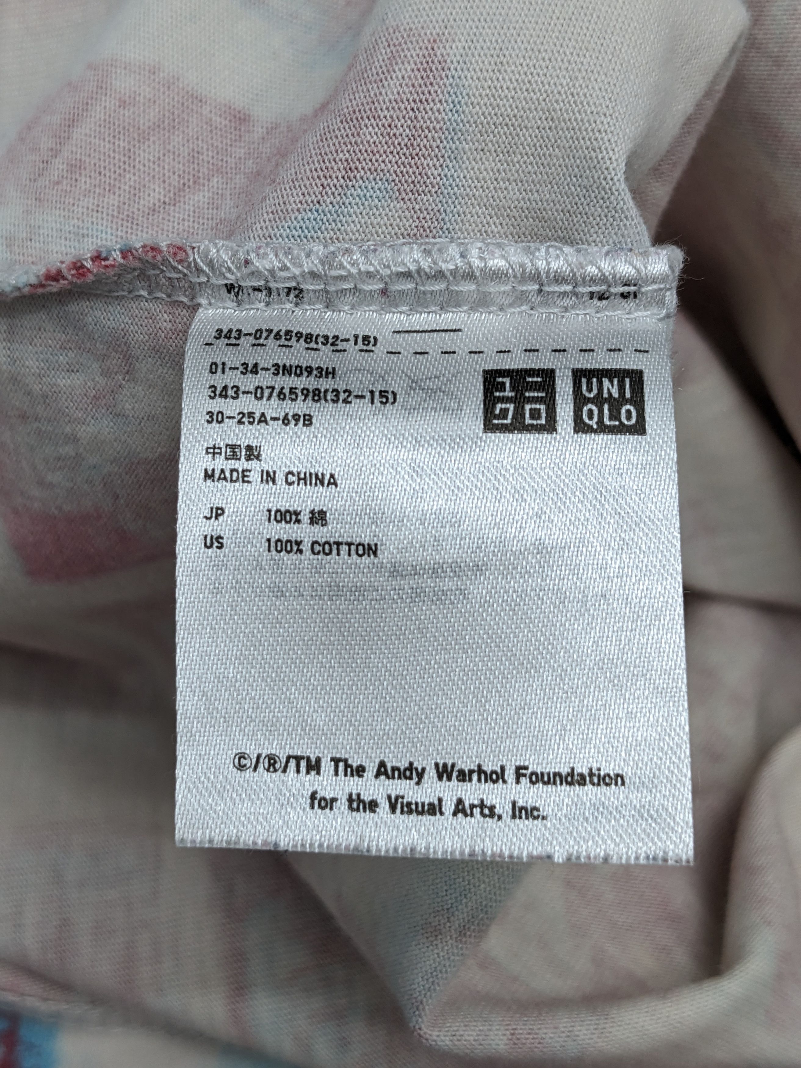 Andy Warhol × Japanese Brand × Liberty JAPANESE BRAND X ANDY WARHOL X LIBERTY TSHIRT Size US M / EU 48-50 / 2 - 8 Thumbnail