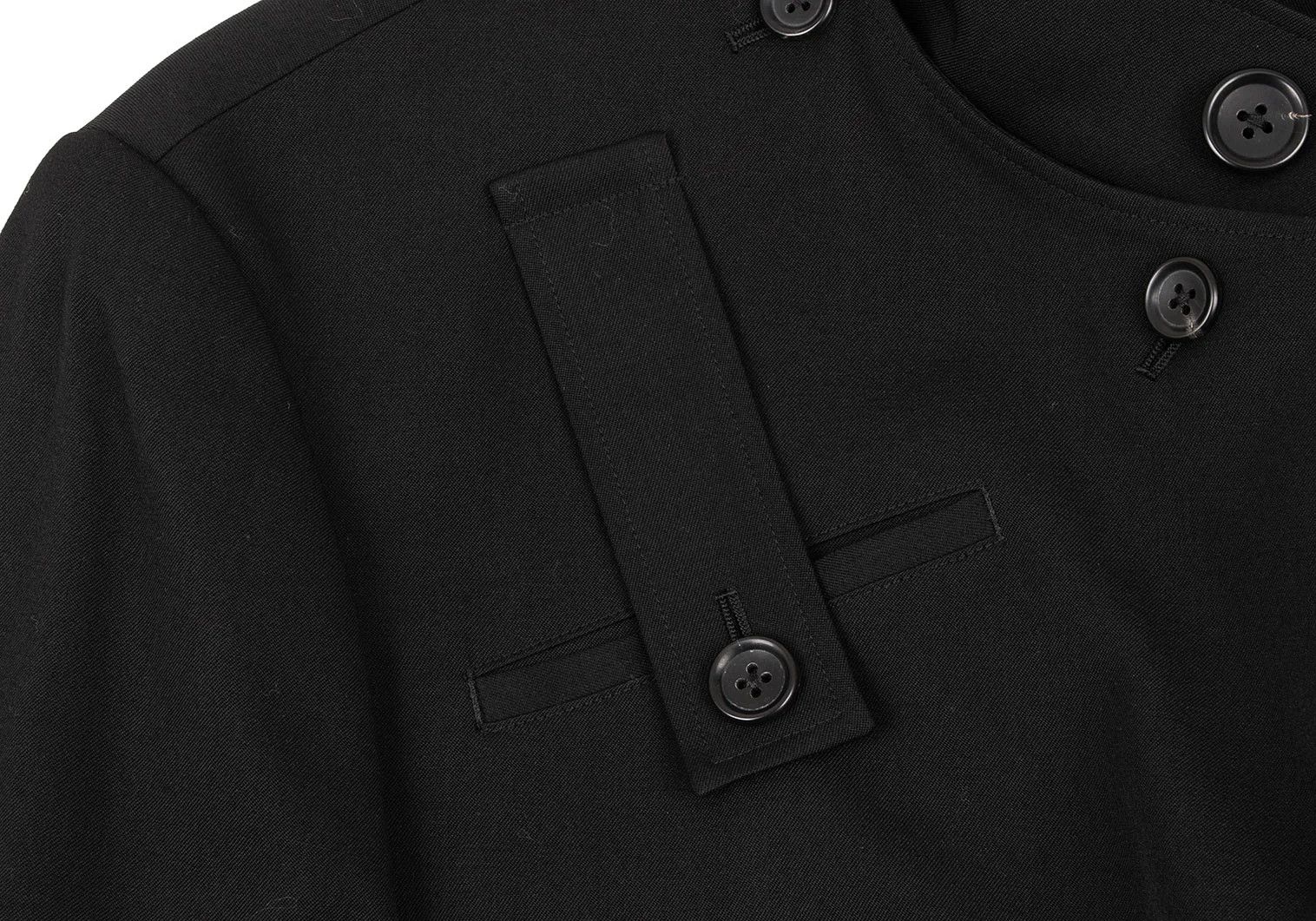 Yohji Yamamoto Yohji Yamamoto Wool Gabardine Layered Coat Size US S / EU 44-46 / 1 - 5 Thumbnail