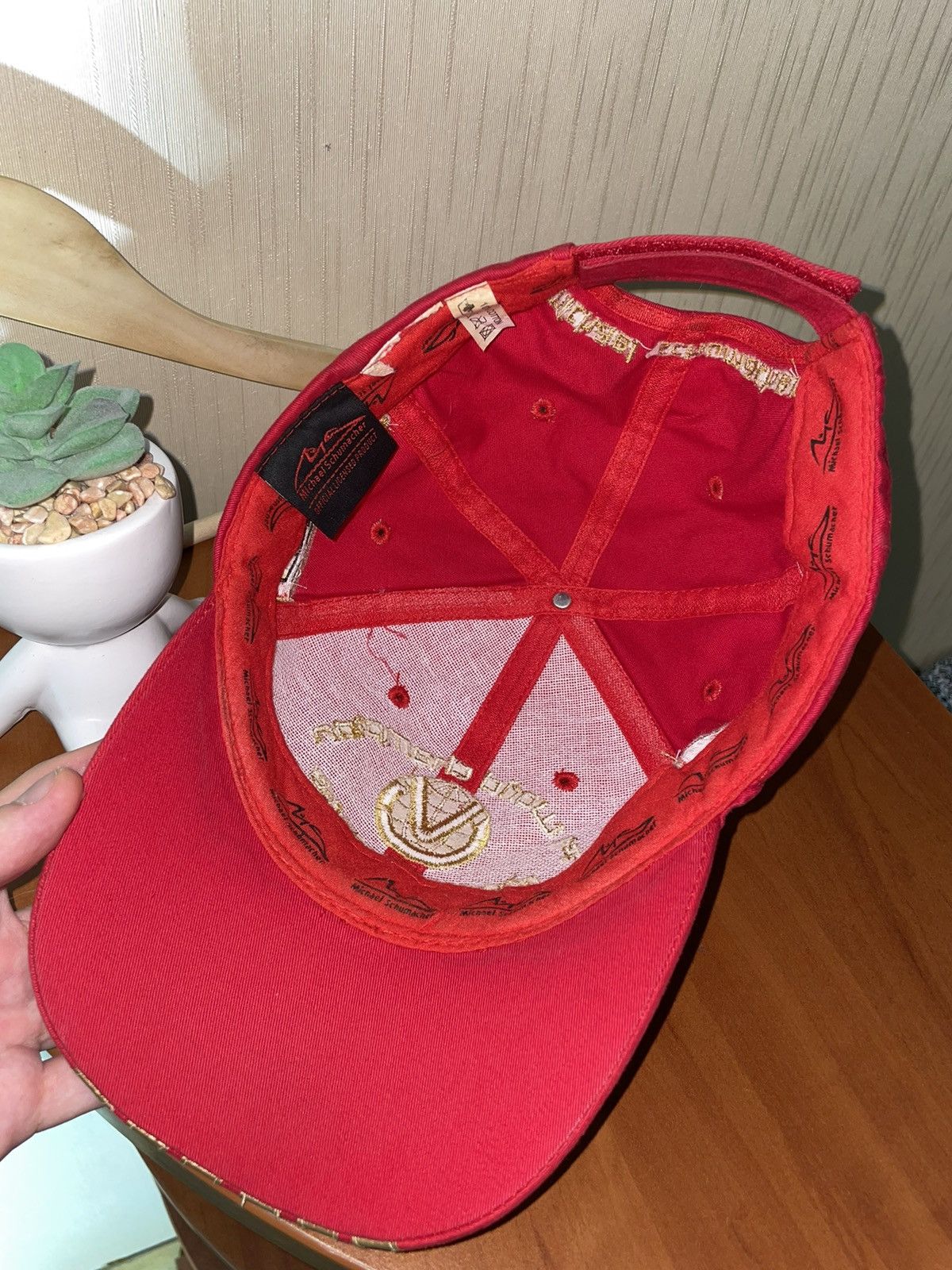 Ferrari × Vintage Michael Schumacher formula 1 Ferrari vintage racing cap Size ONE SIZE - 7 Thumbnail