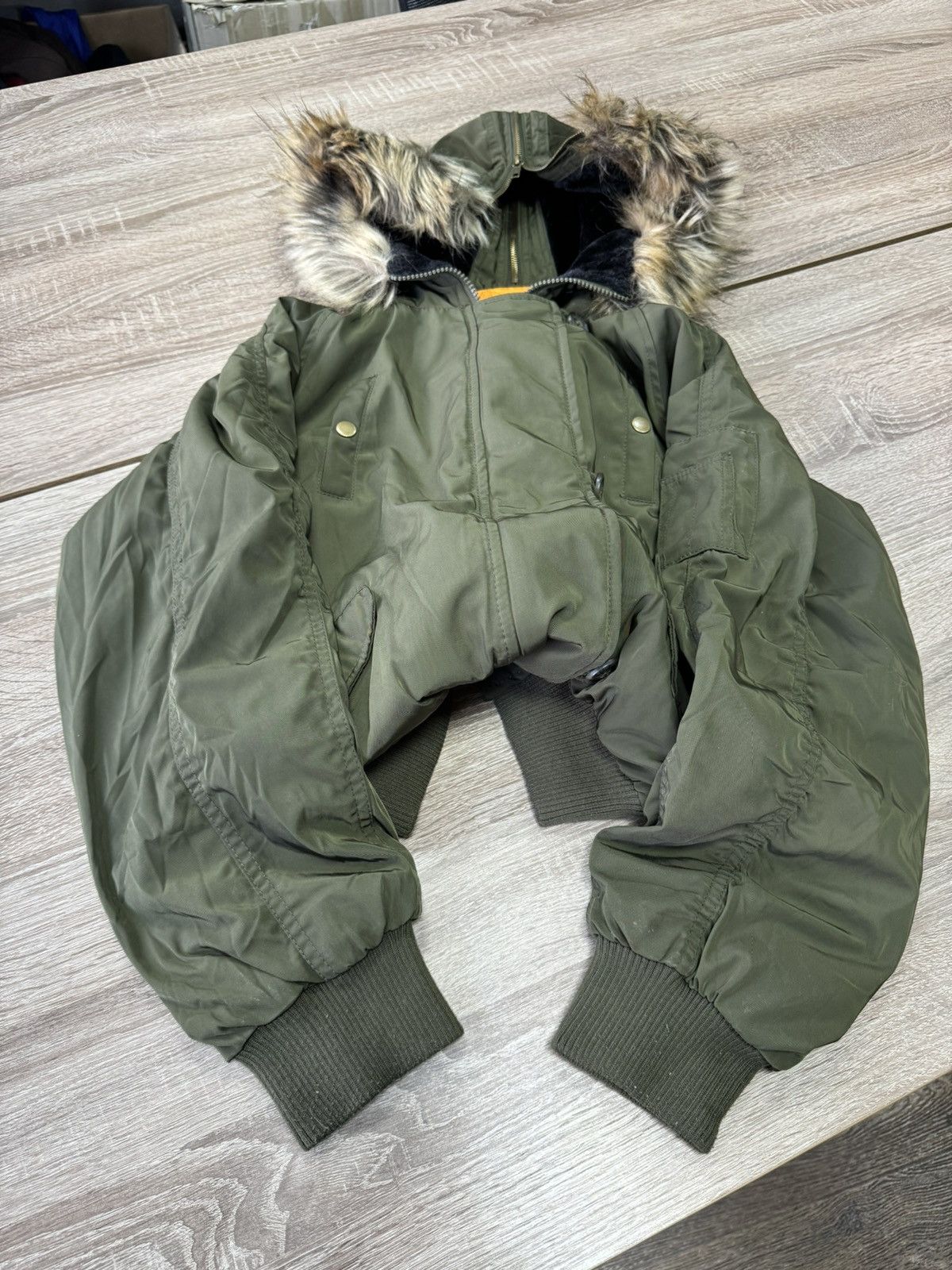 Hysteric Glamour Vintage Fur Zip Hood Undercover Number Nine LGB Style Jacket Size US S / EU 44-46 / 1 - 7 Thumbnail