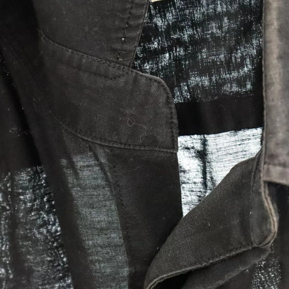 Yohji Yamamoto Yohji Yamamoto POUR HOMME 21SS long sleeve linen shirt Size US L / EU 52-54 / 3 - 6 Thumbnail