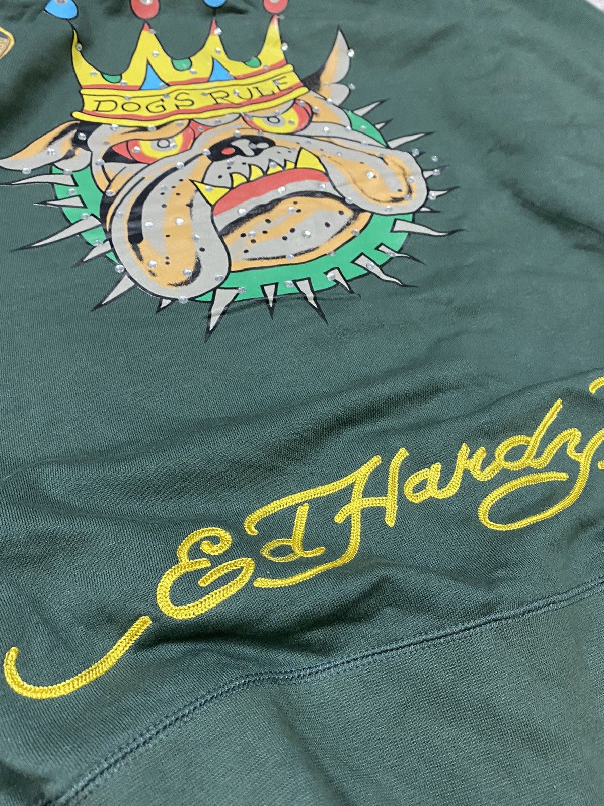 Ed Hardy Ed Hardy 🐶 vintage dogs rule big logo hoodie Size US XXL / EU 58 / 5 - 7 Thumbnail
