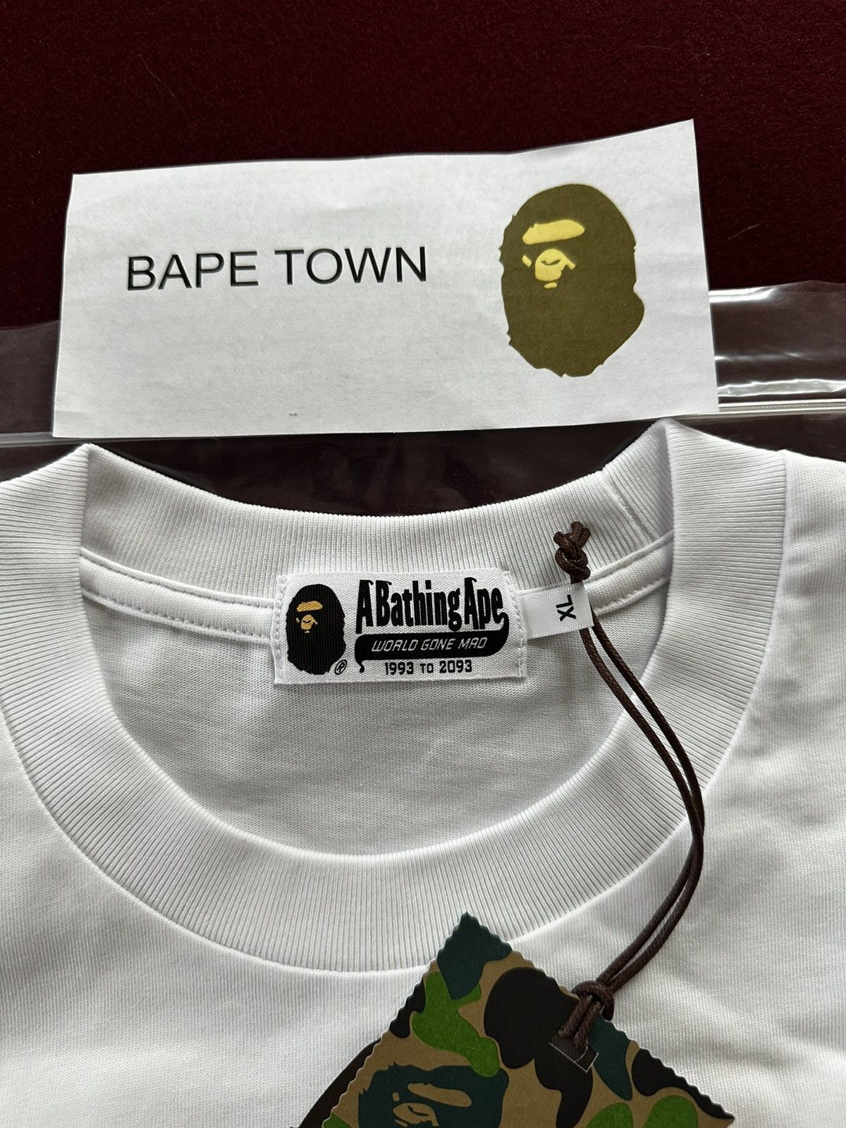 Anti Social Social Club × Bape BAPE X ASSC TEE #2 (WHITE) Size US XL / EU 56 / 4 - 2 Thumbnail