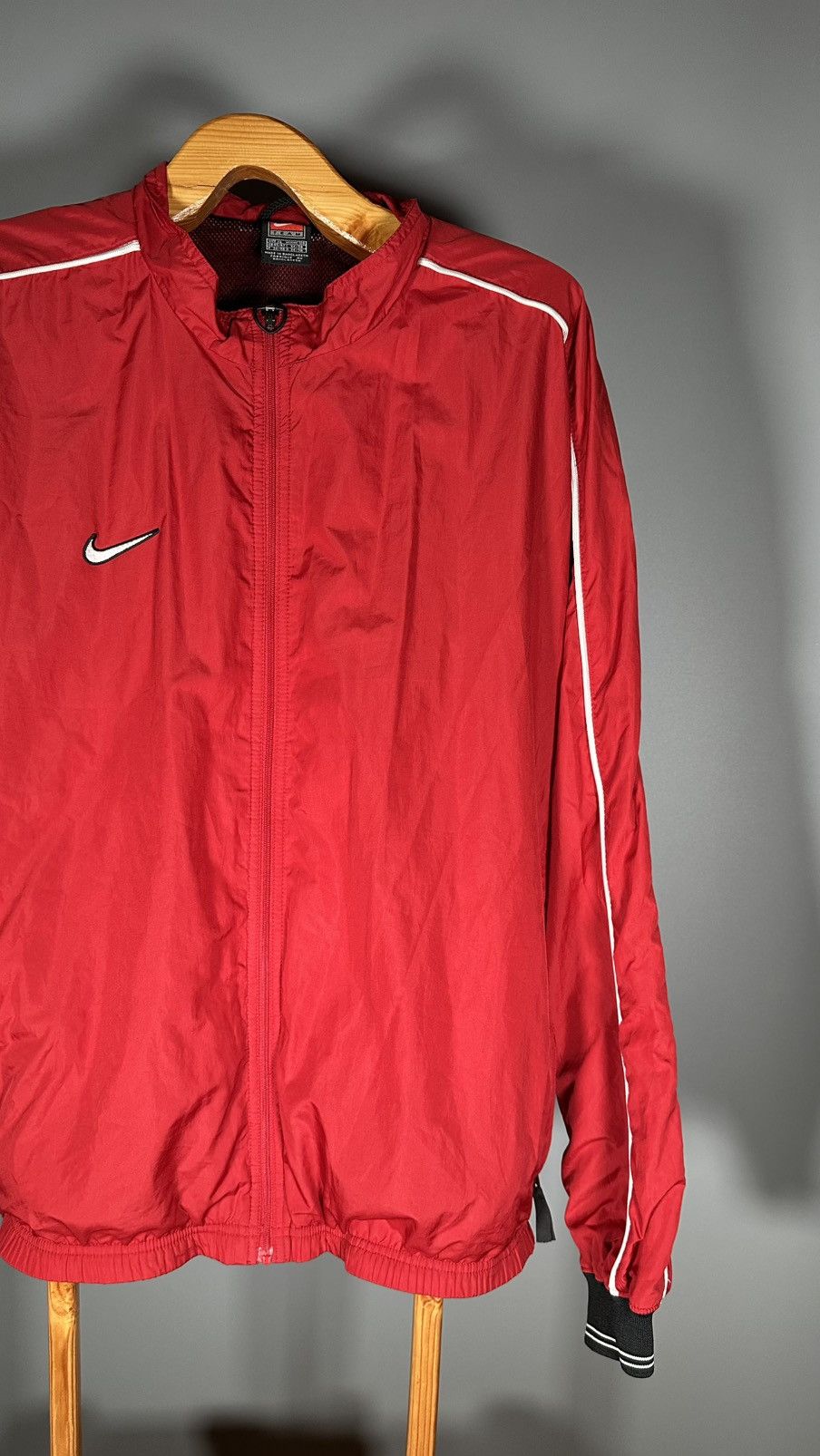Nike Vintage Nike Track Jacket 90s🔥 Size US XL / EU 56 / 4 - 5 Thumbnail