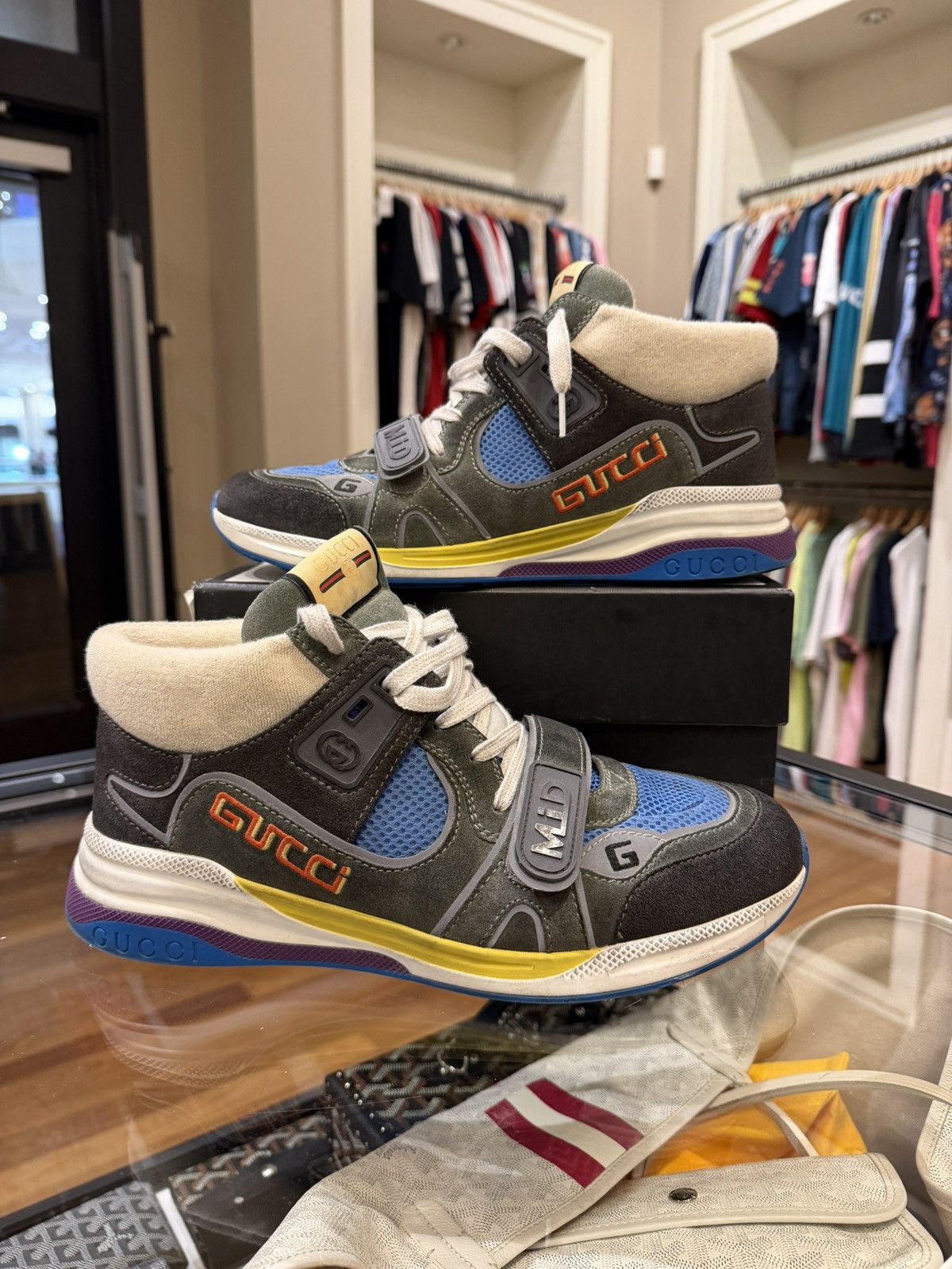 Gucci Gucci Ultrapace Sneakers - Multi Size US 9.5 / EU 42-43 - 1 Thumbnail