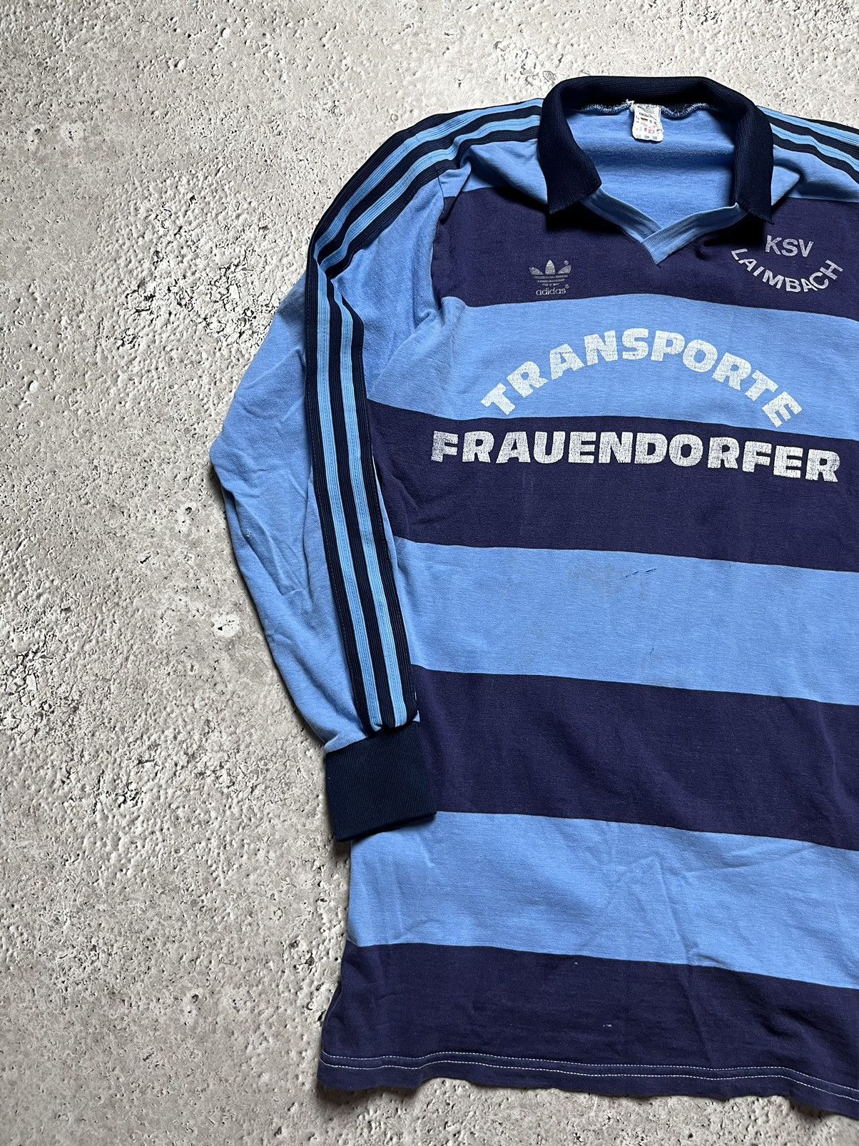 Adidas × Vintage #9 Vintage Adidas West Germany 80/90 Jersey Longsleeve Size US L / EU 52-54 / 3 - 8 Thumbnail