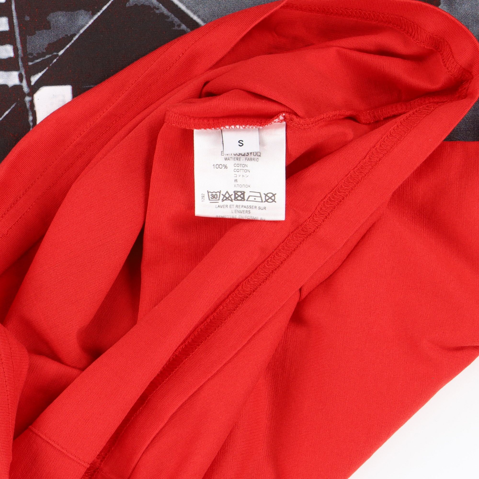 Givenchy Red LA House Print T-Shirt Size S / US 4 / IT 40 - 5 Thumbnail