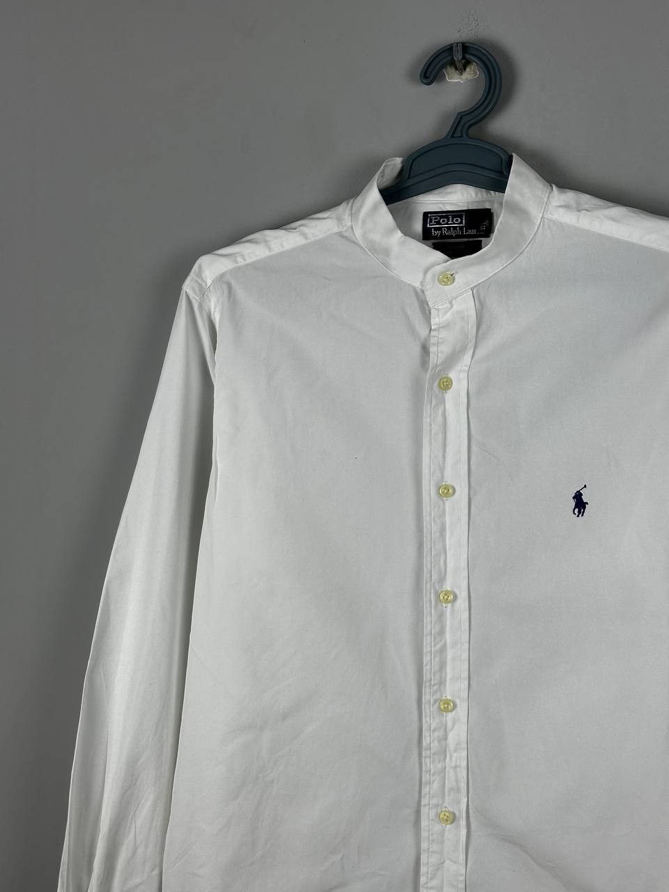 Polo Ralph Lauren Vintage Polo Ralph Lauren Shirt Long Sleeve White Size XL Size US XL / EU 56 / 4 - 3 Thumbnail