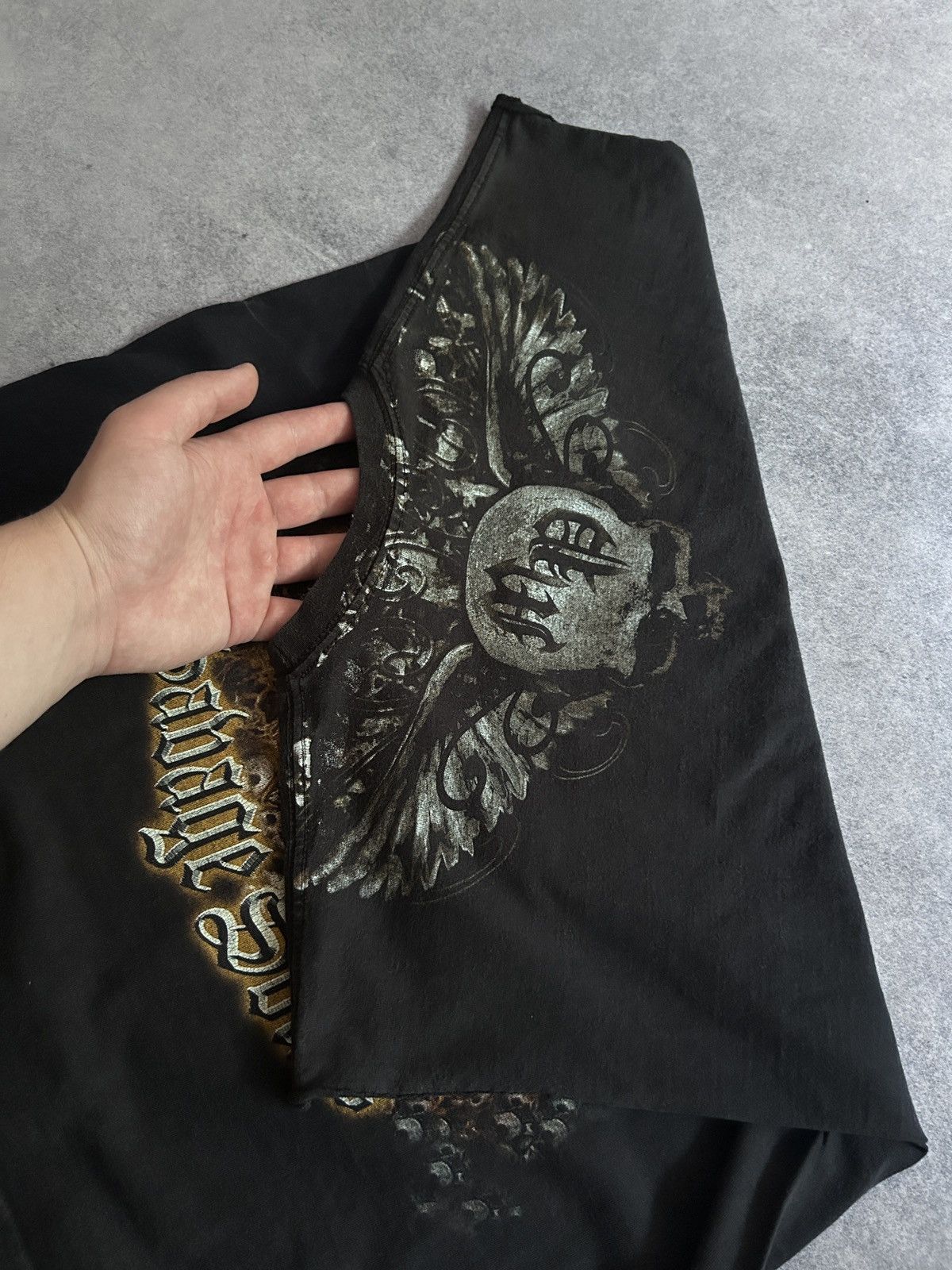 Vintage Vintage Mystic Prophecy savage souls big logo shirt Size US L / EU 52-54 / 3 - 3 Thumbnail