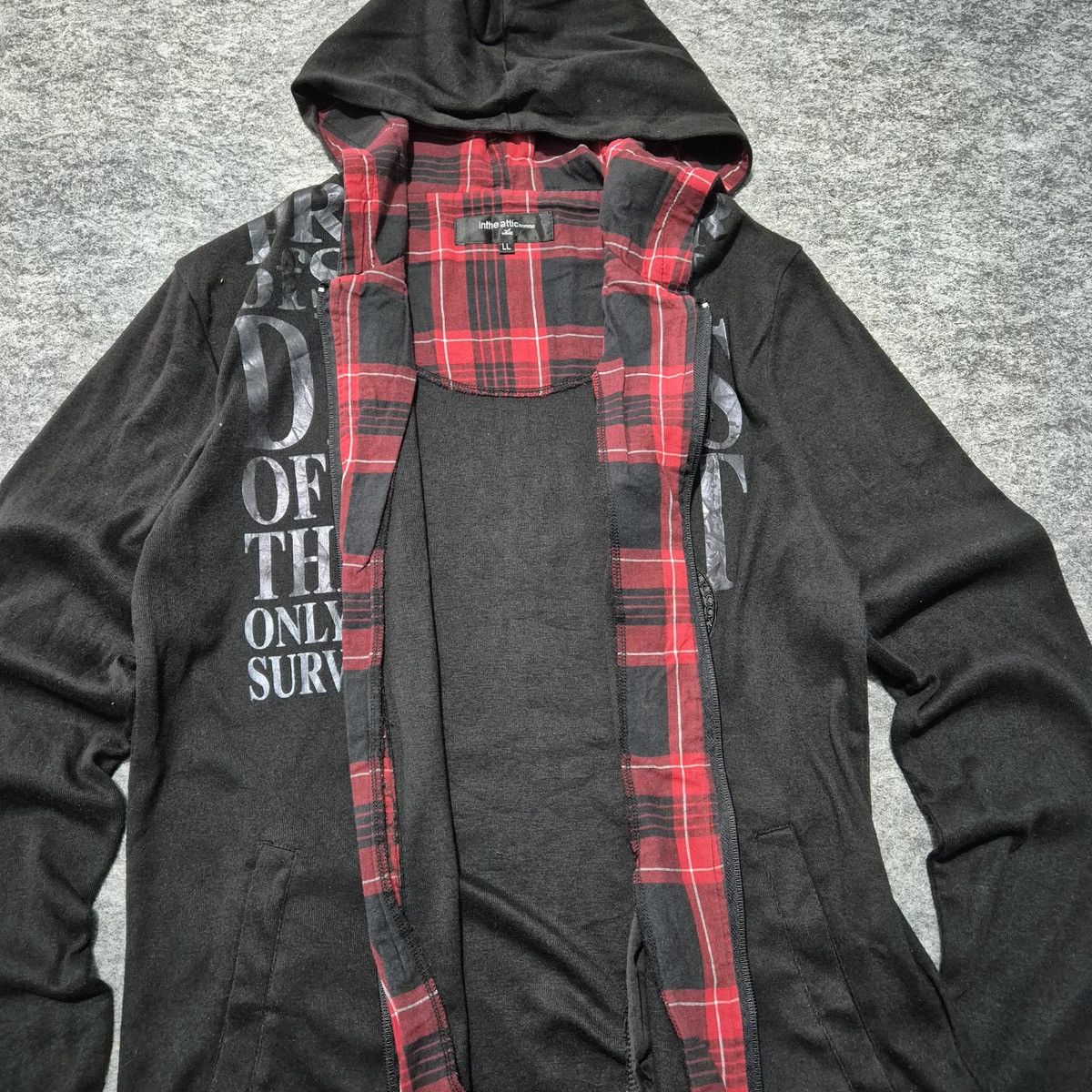 In The Attic In the attic goth zip hoodie Size US M / EU 48-50 / 2 - 3 Thumbnail