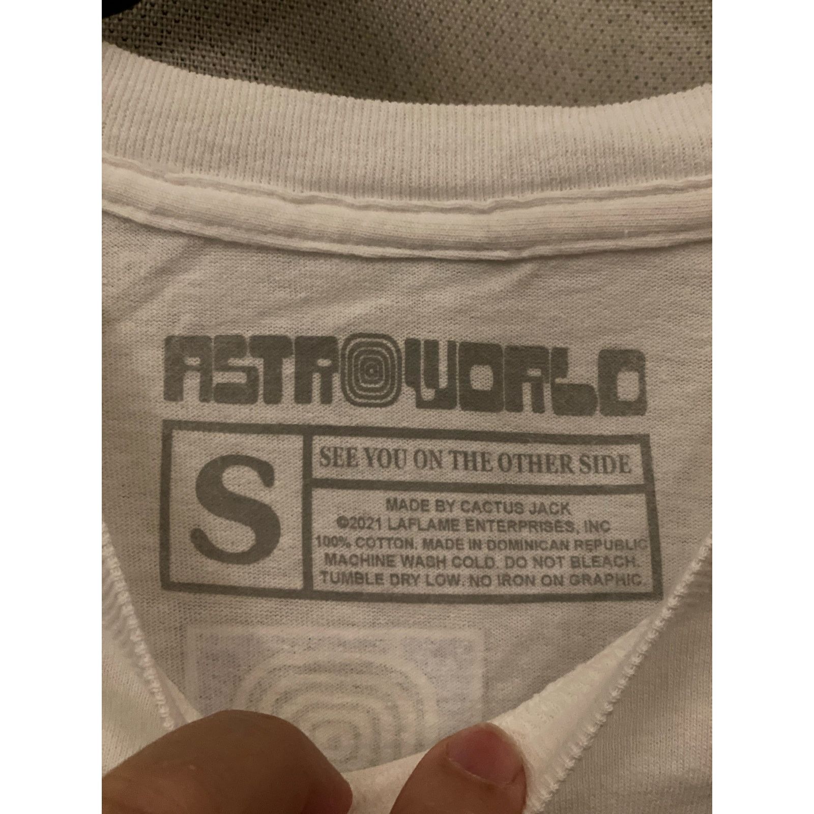 Travis Scott Travis Scott Astroworld Festival 2021 Mouth t shirt sz S Size US S / EU 44-46 / 1 - 3 Thumbnail