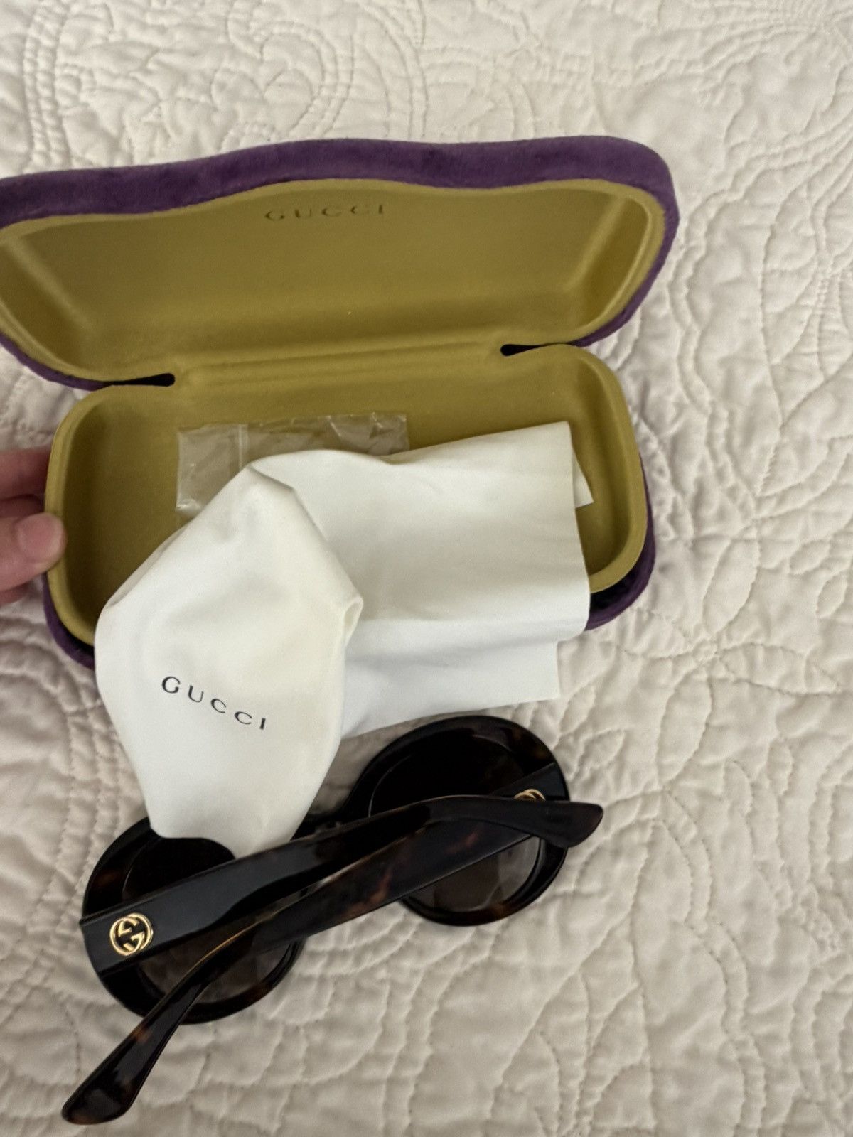 Gucci Gucci GG 3815/S Oval Sunglasses Size ONE SIZE - 3 Thumbnail