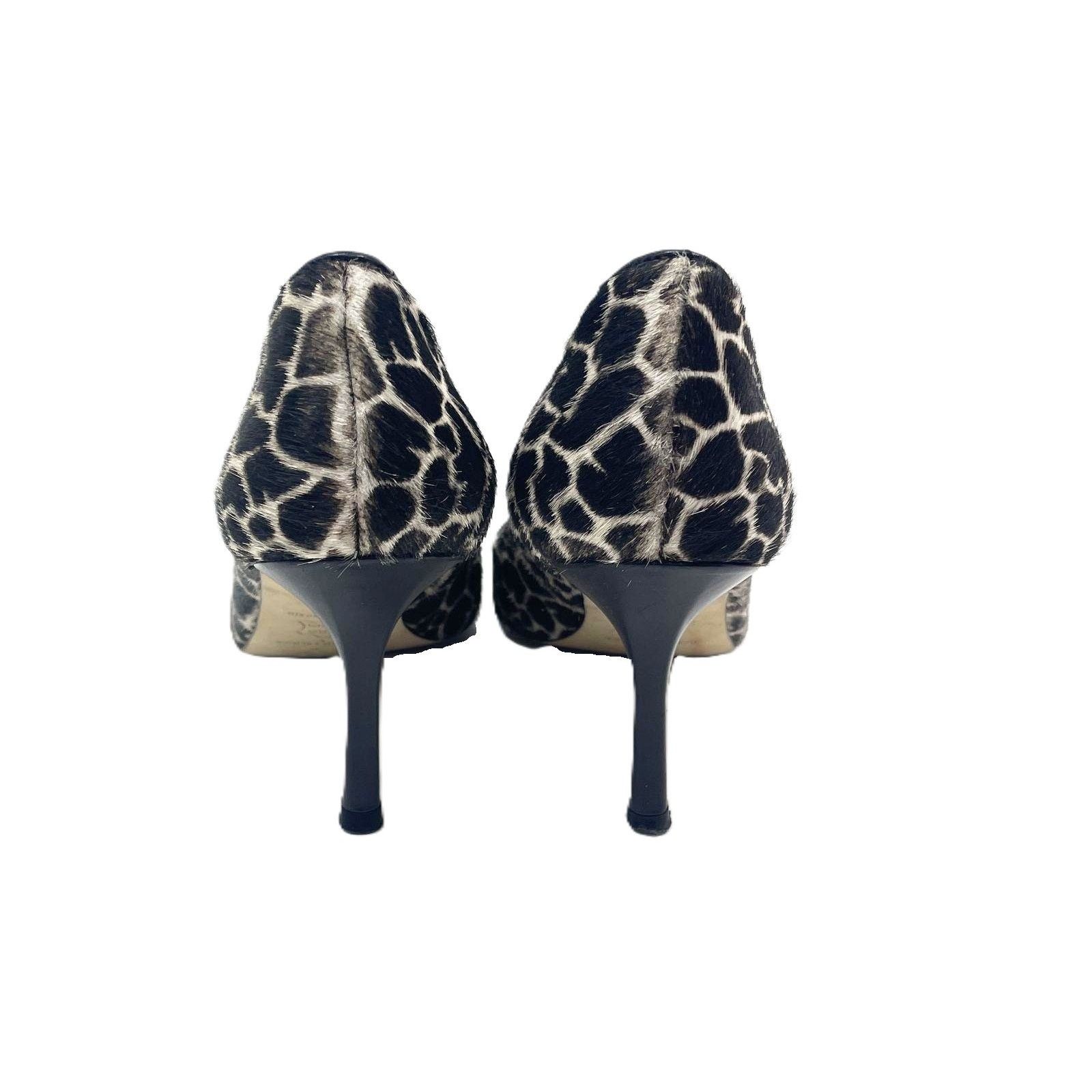 Donald Pliner Donald Pliner Treva Giraffe Exotic Fur Pointed Toe Pumps 8 Size US 8 / IT 38 - 3 Thumbnail