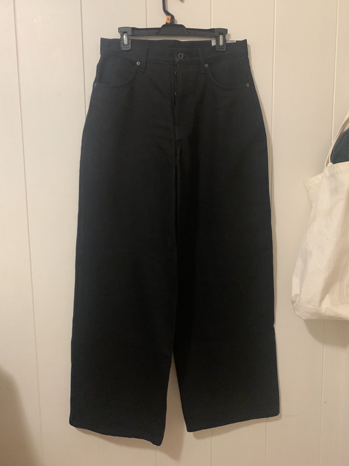 K-Two Studios Ktwo 20oz black selvedge heavy denim V2 | Grailed