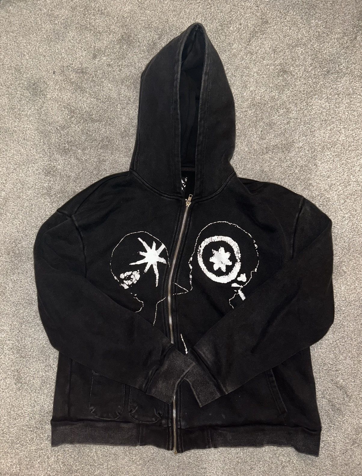 Ranger Cartel Ranger Cartel Her 2 black zip up hoodie Size US L / EU 52-54 / 3 - 1 Thumbnail