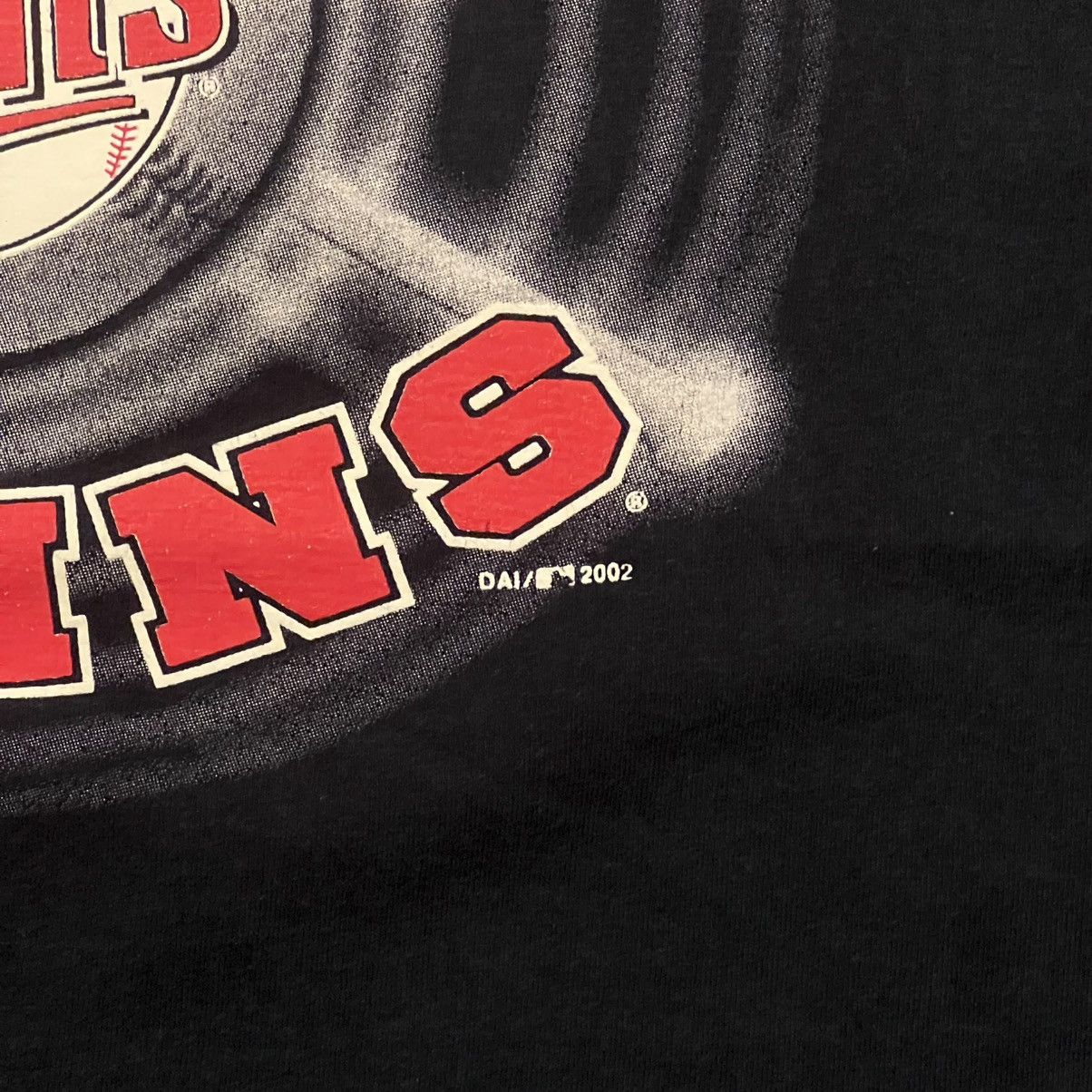 MLB Vintage 2002 Minnesota Twins Dynasty Navy Blue XL T Shirt Size US XL / EU 56 / 4 - 2 Thumbnail