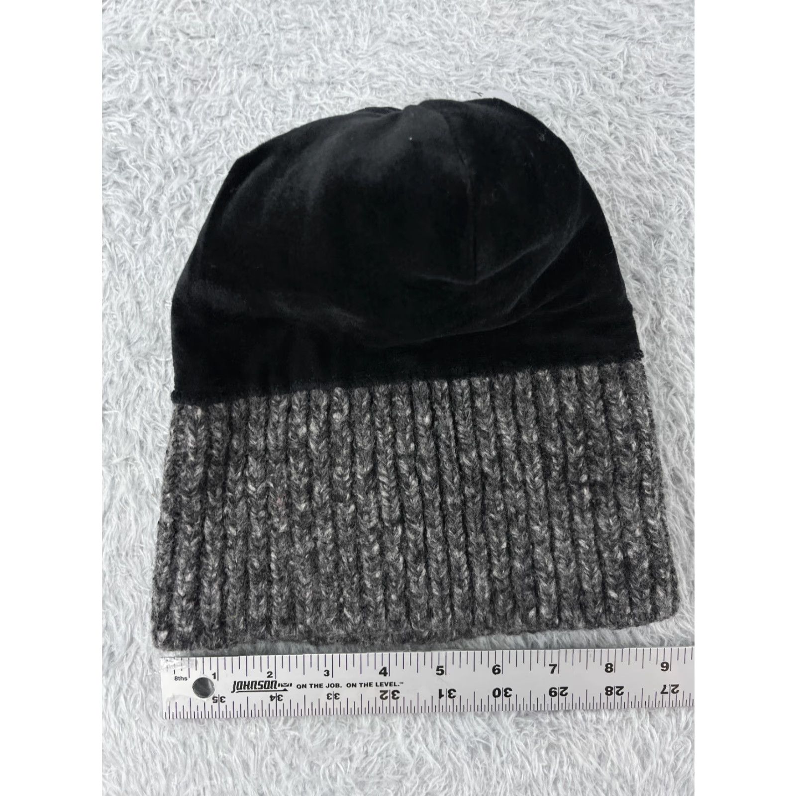 Vintage Bula Beanie Toque Womens One Size Gray Knit Wool Nylon Blend Poly Lined Ski Pom Beanie Womens One Size Gray Knit Wool Nylon Blend Ski Pom Size ONE SIZE - 7 Thumbnail
