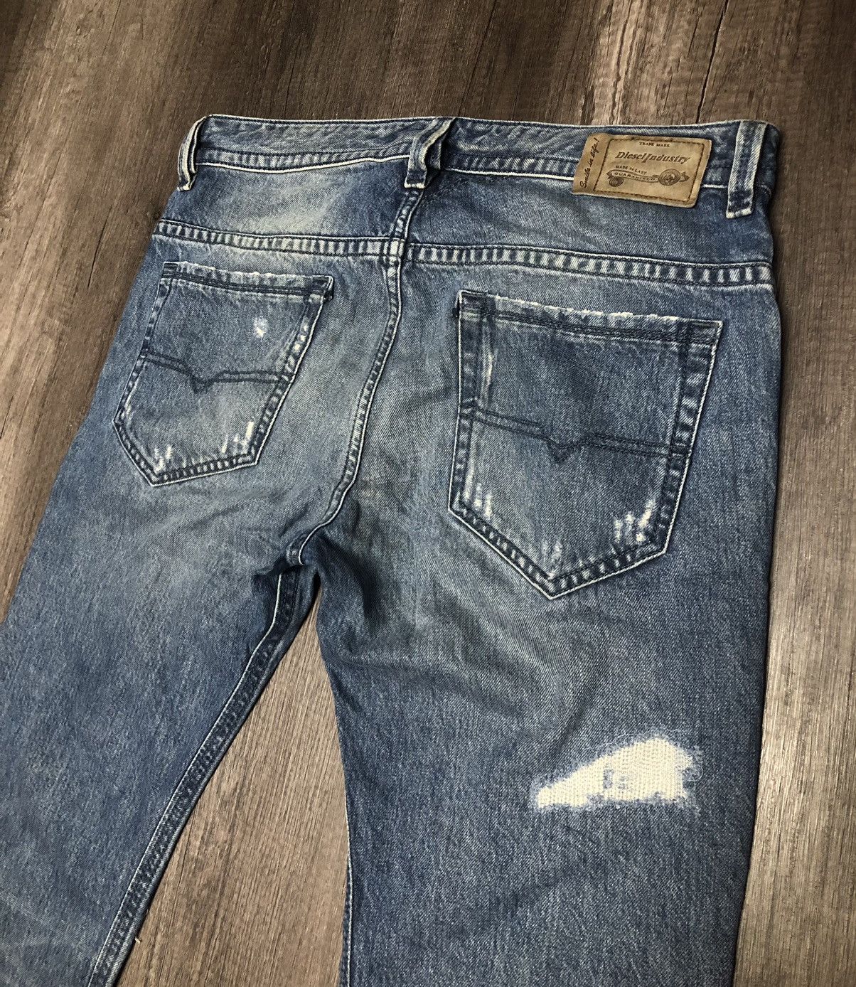 Diesel × Vintage Vintage Diesel Industry Distressed Denim Size US 34 / EU 50 - 11 Thumbnail