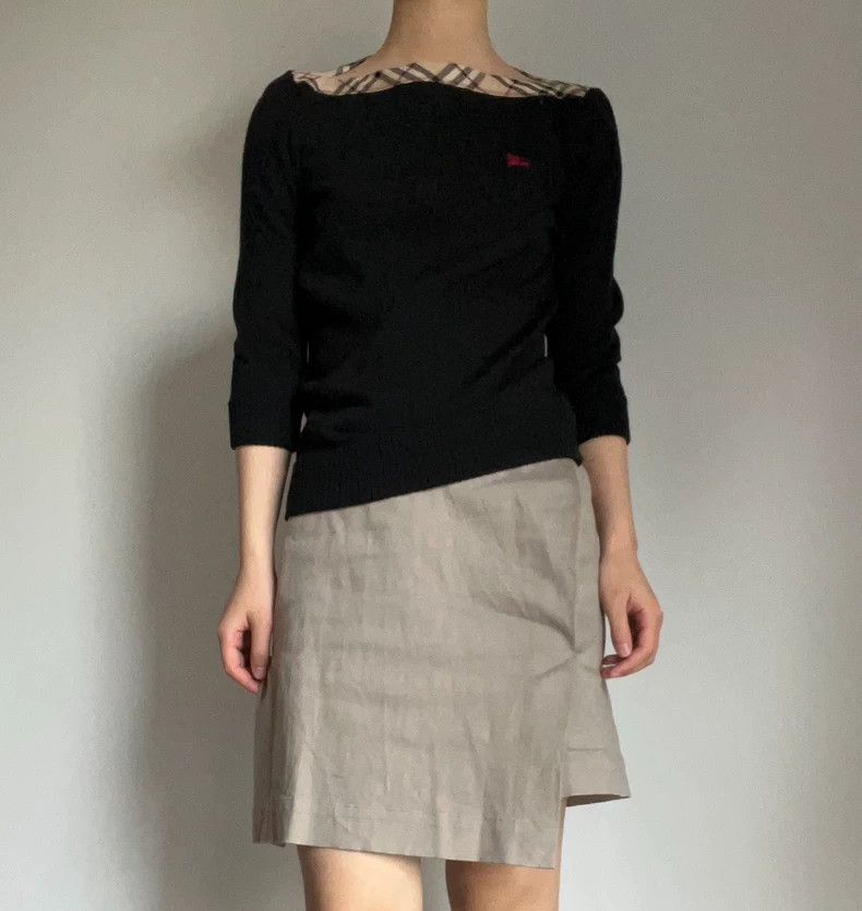 Vivienne Westwood Vivienne Westwood sizeS Irregularly shaped khaki half skirt Size 27" / US 4 / IT 40 - 2 Thumbnail