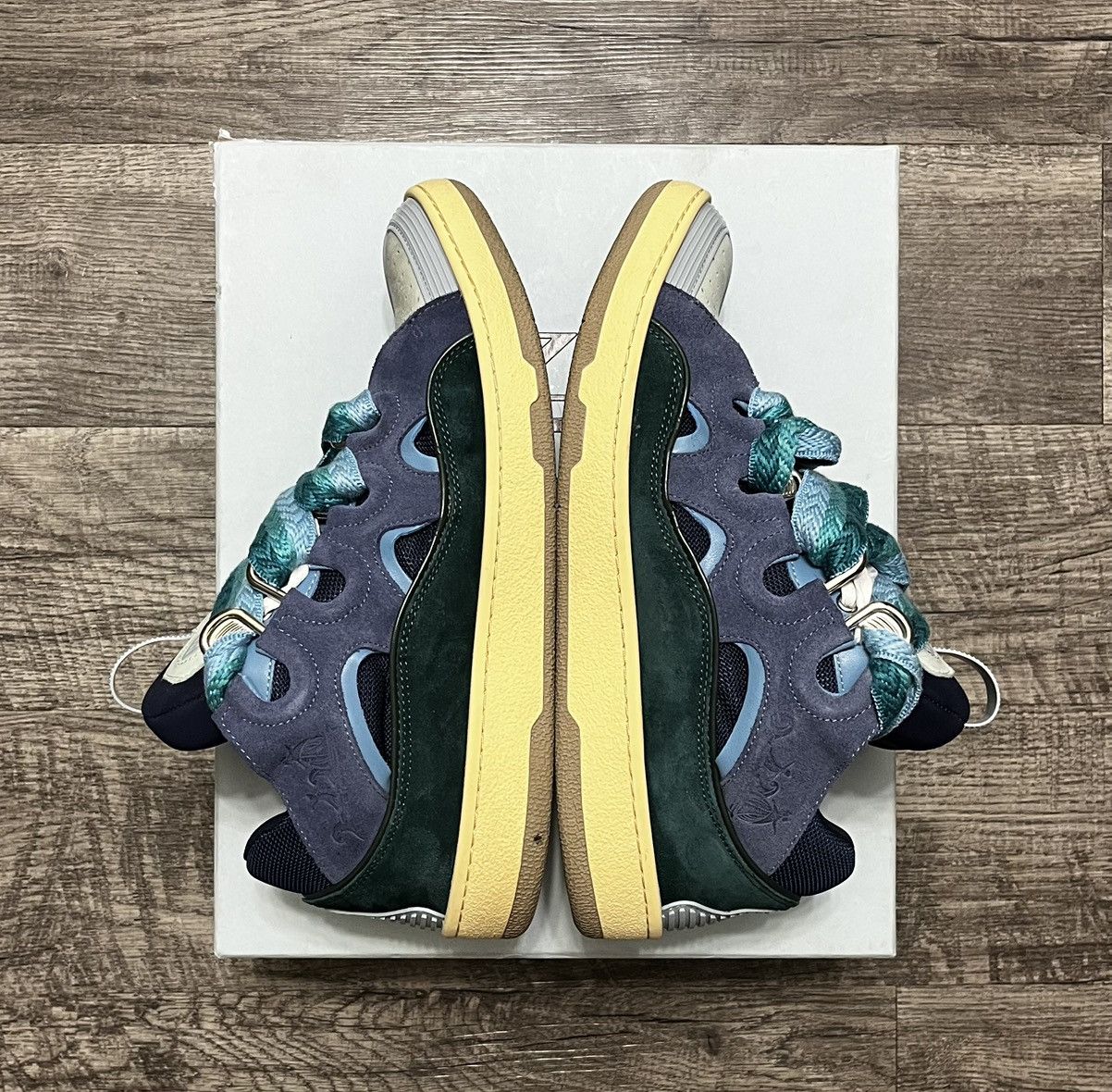 Lanvin Lanvin Curb Sneakers Size US 12 / EU 45 - 3 Thumbnail