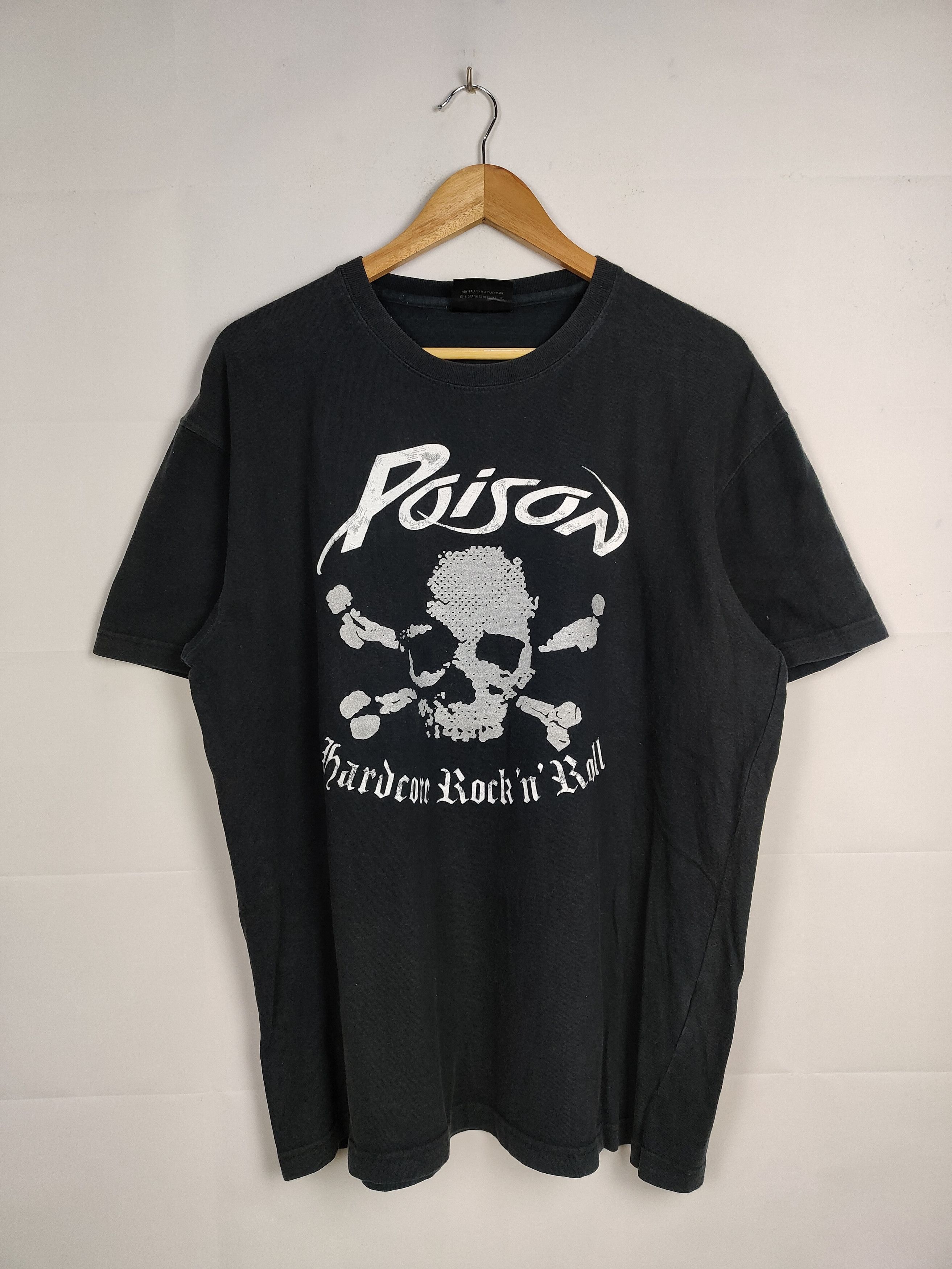 Band Tees × Vintage Vintage Poison Band Winterland Copyright Size US XL / EU 56 / 4 - 1 Thumbnail
