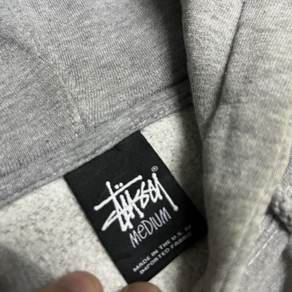 Stussy Stussy World Tour Hoodie Grey Size US L / EU 52-54 / 3 - 3 Thumbnail