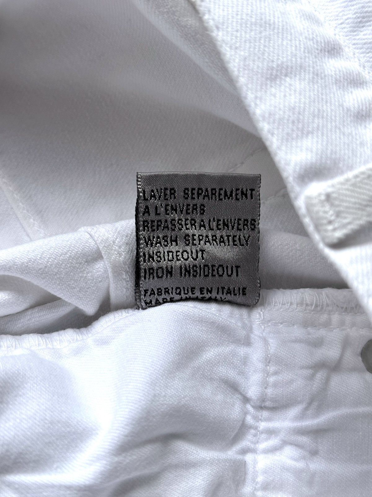 Dior Dior White Denim Size US 30 / EU 46 - 8 Thumbnail
