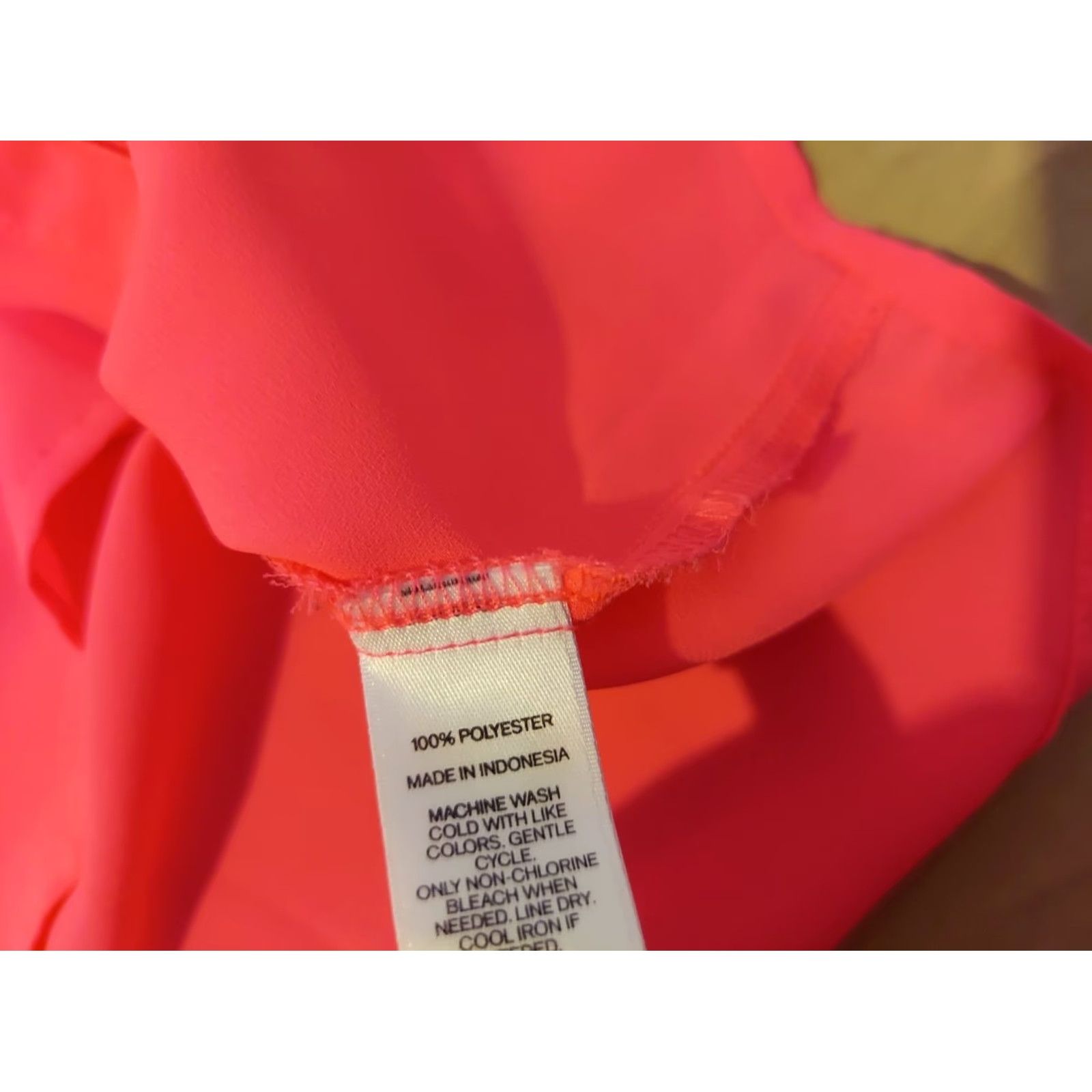Express Womens Express Shirt Blouse S Small Pink Button Long Sleeve Collared Casual Seasonal Womens Size S / US 4 / IT 40 - 5 Thumbnail