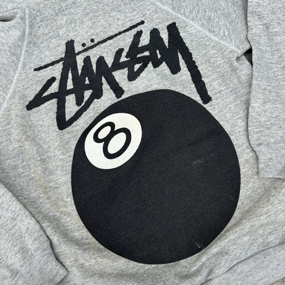Japanese Brand Vintage 80s Stussy 8ball hanes tag Size US M / EU 48-50 / 2 - 2 Thumbnail