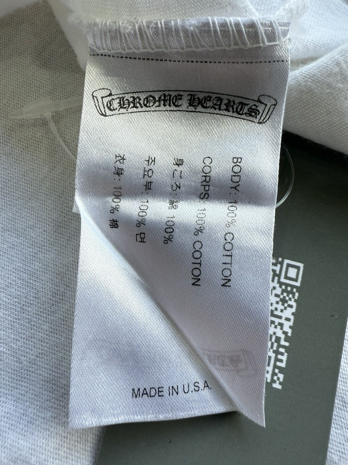 Chrome Hearts Chrome Hearts Cross Script white Longsleeves Size US M / EU 48-50 / 2 - 11 Thumbnail
