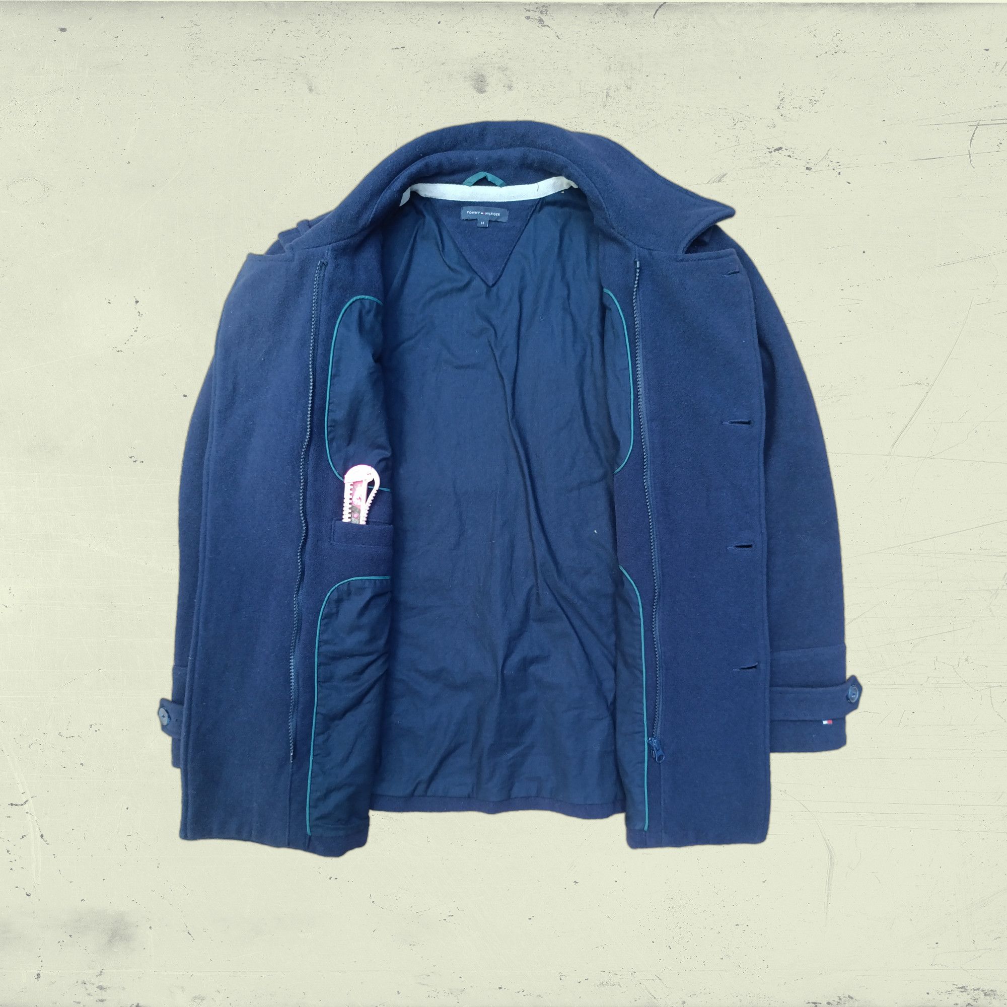 Tommy Hilfiger Vintage Wool Tommy hillfiger Military Peacoat Heritage 2010 Size US M / EU 48-50 / 2 - 6 Thumbnail
