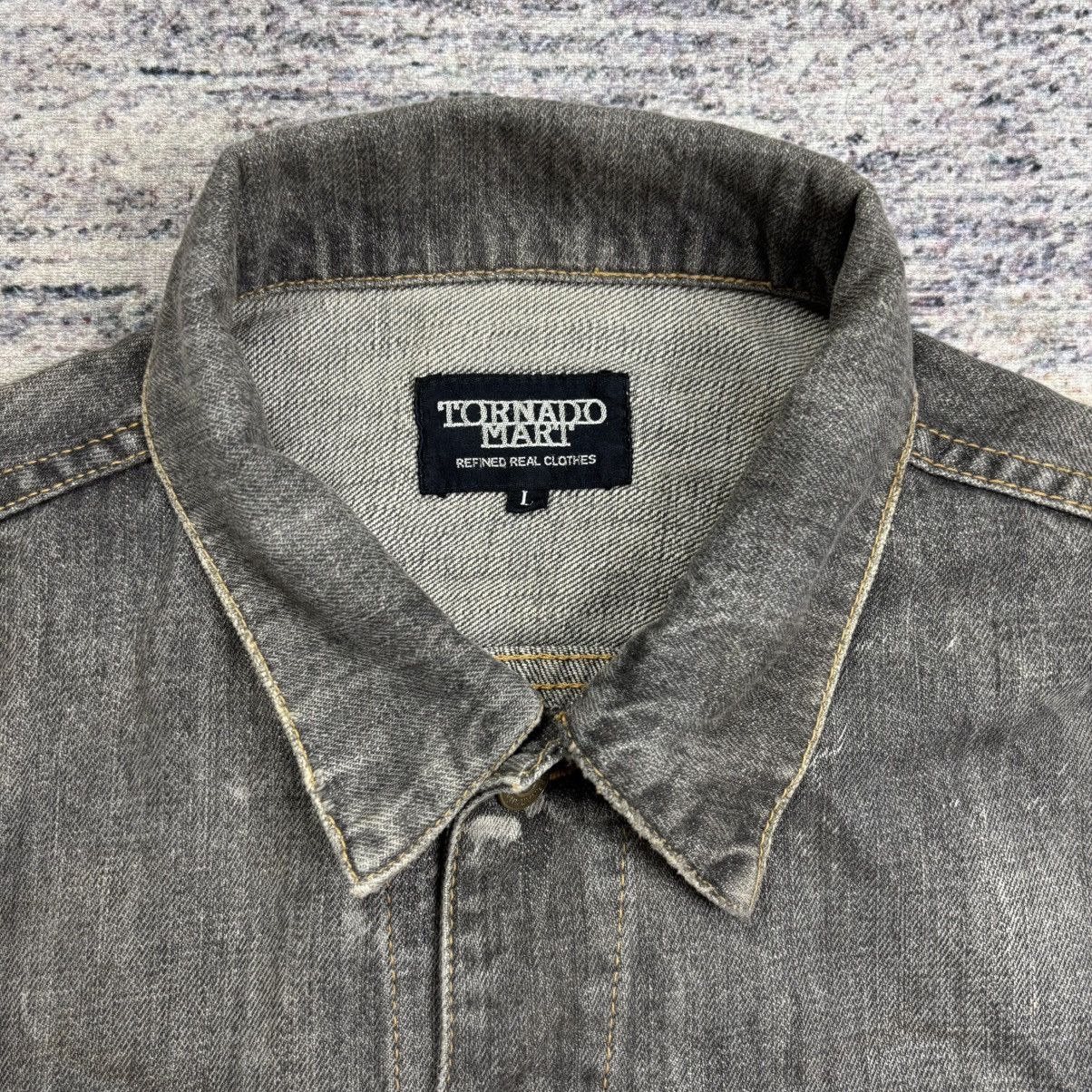 Tornado Mart Tornado Mart washed denim jacket Size US M / EU 48-50 / 2 - 5 Thumbnail