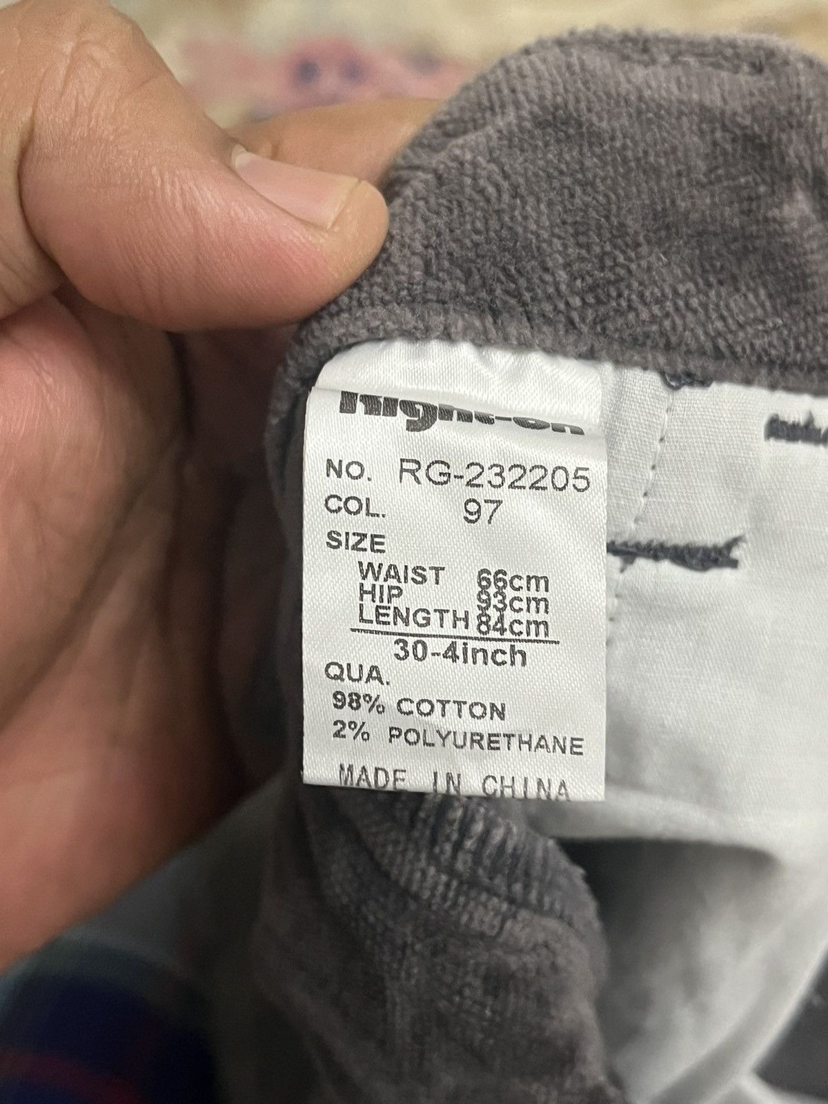 Japanese Brand R.G.S Stretch Courdroy Flare Size US 28 / EU 44 - 9 Thumbnail