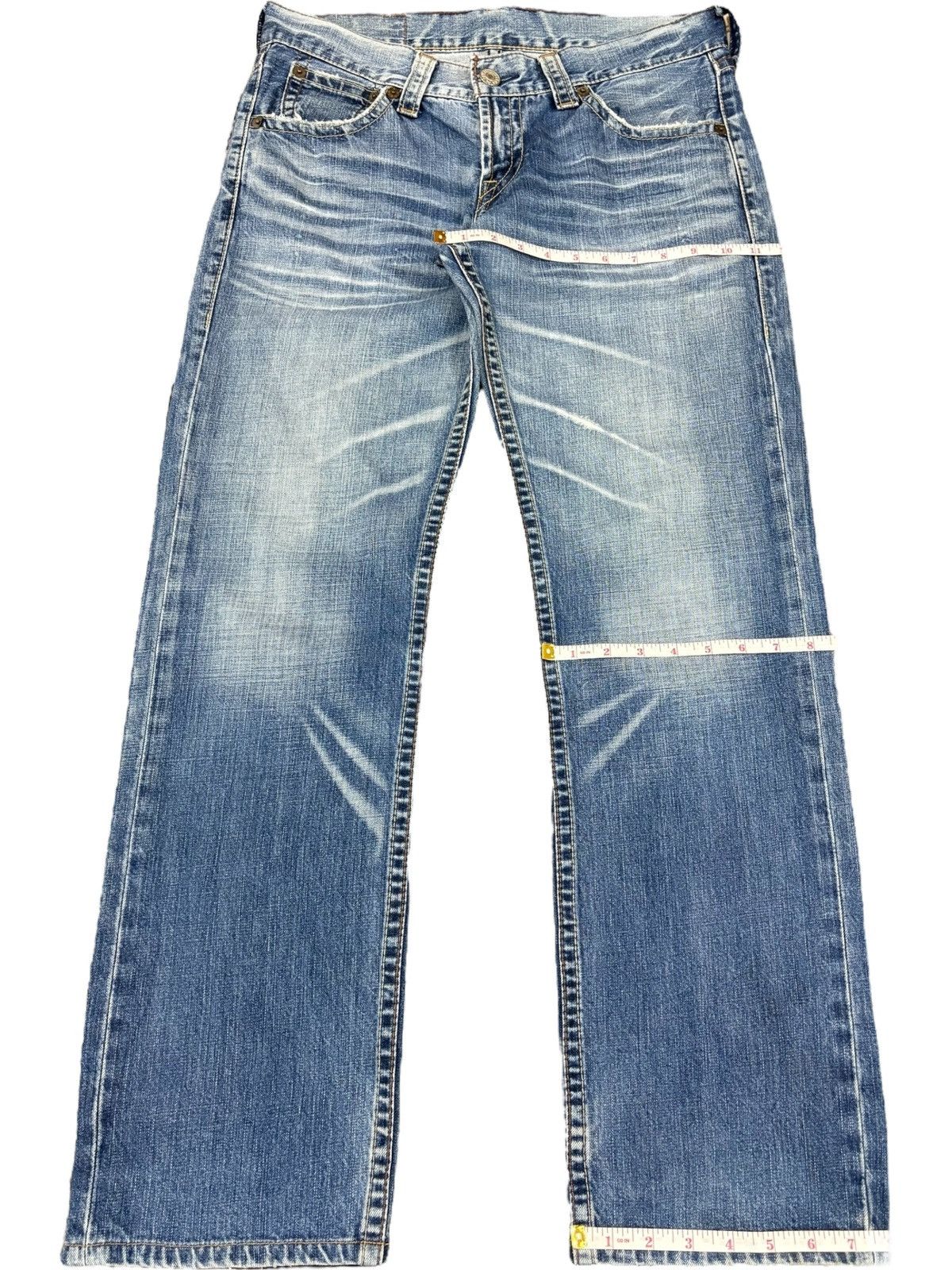 Levi's Vintage 90s Levis 502 Faded Wash Loose Jeans Size US 34 / EU 50 - 12 Thumbnail